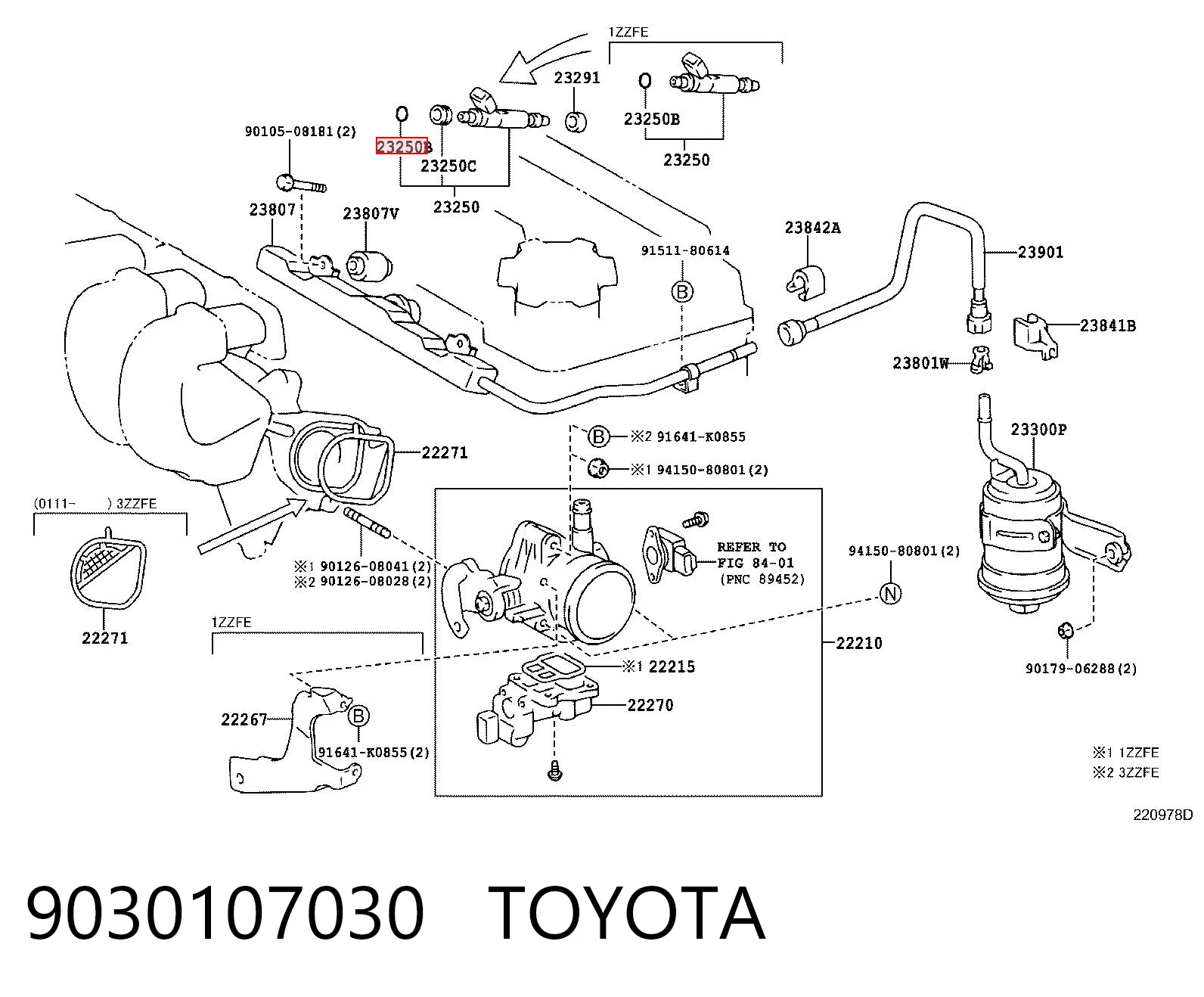 Ущільнююче кільце форсунок інжектора Toyota Camry II седан (V2) (1986 - 1991) ціна, від 1.91 USD