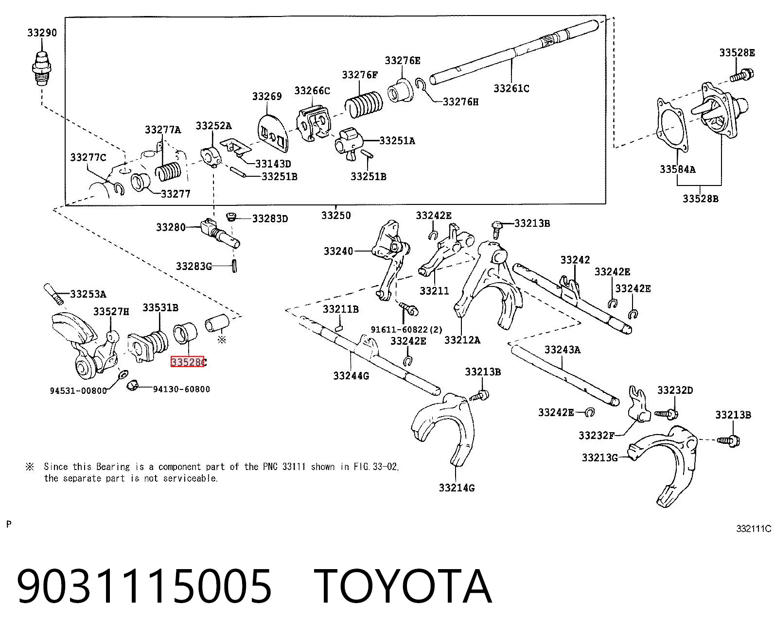 9031115005 Toyota