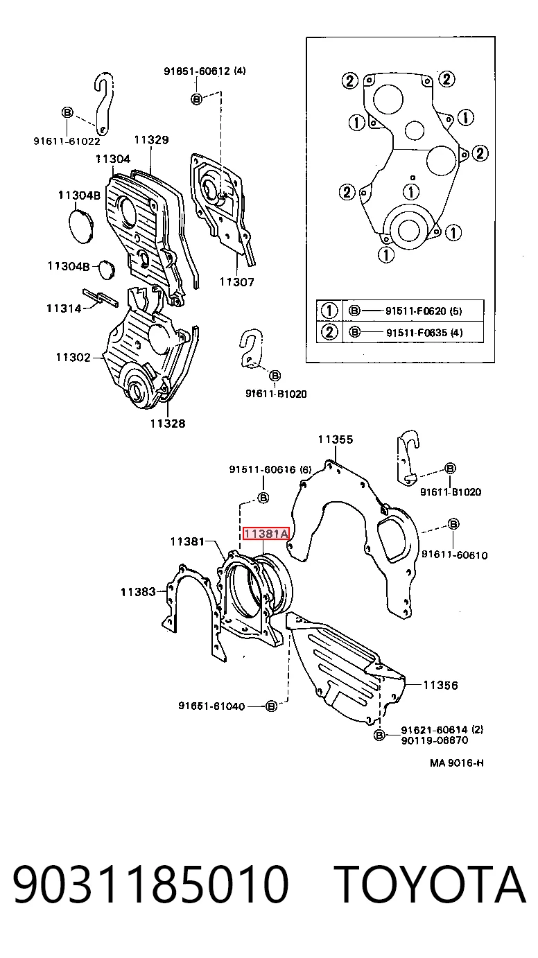 A0089973347 Mercedes Сальник коленвала корінний