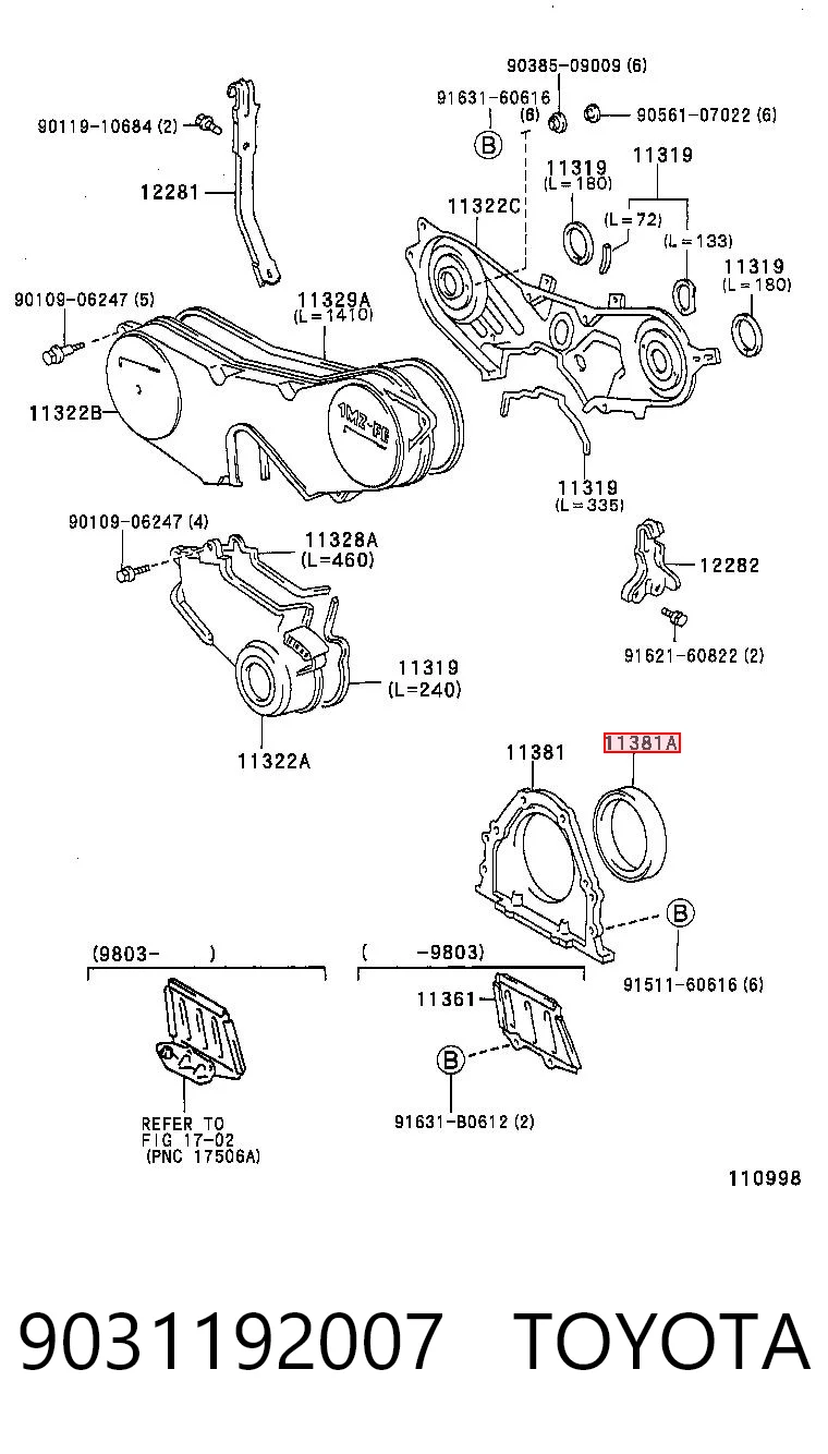 Сальник колінвала двигуна, задній NIPPON MOTORS OS430512N ціна, від 17.21 USD