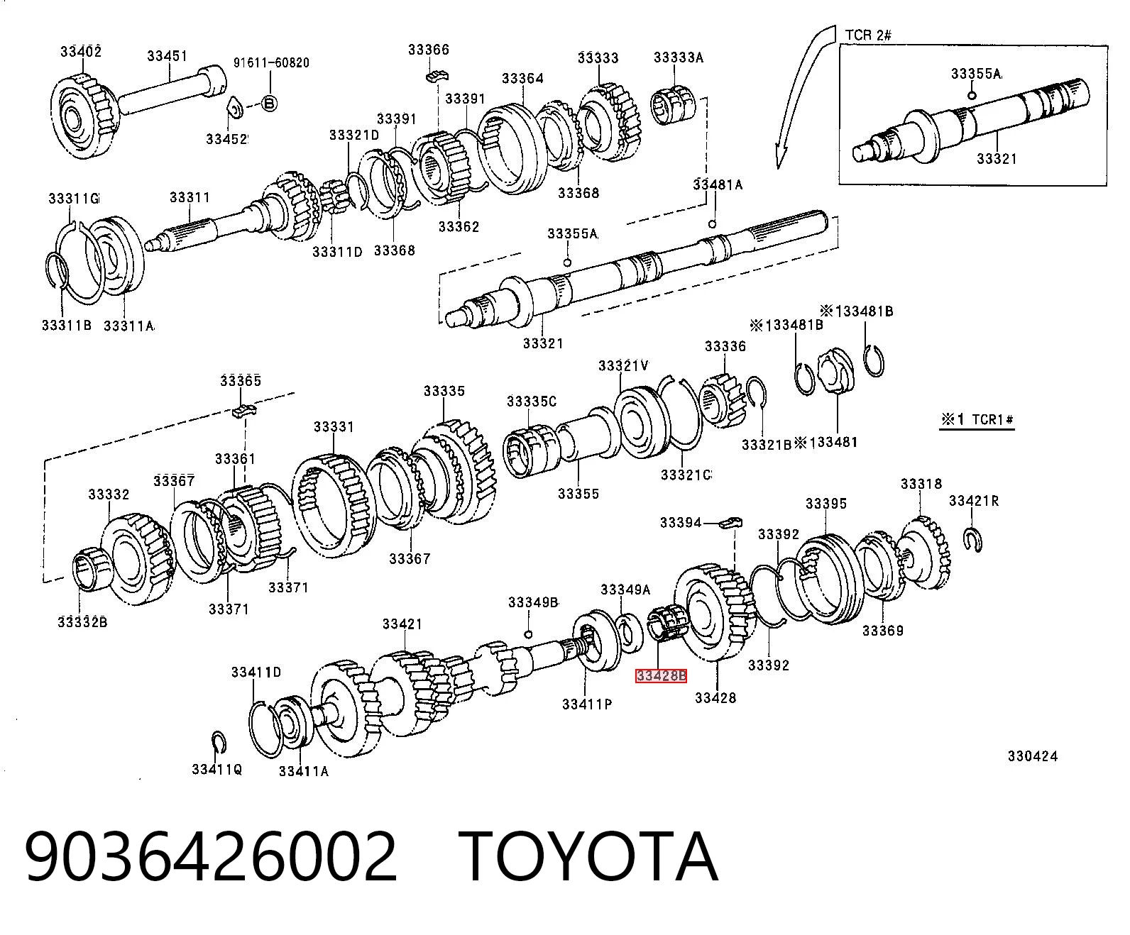 9036426002 Toyota