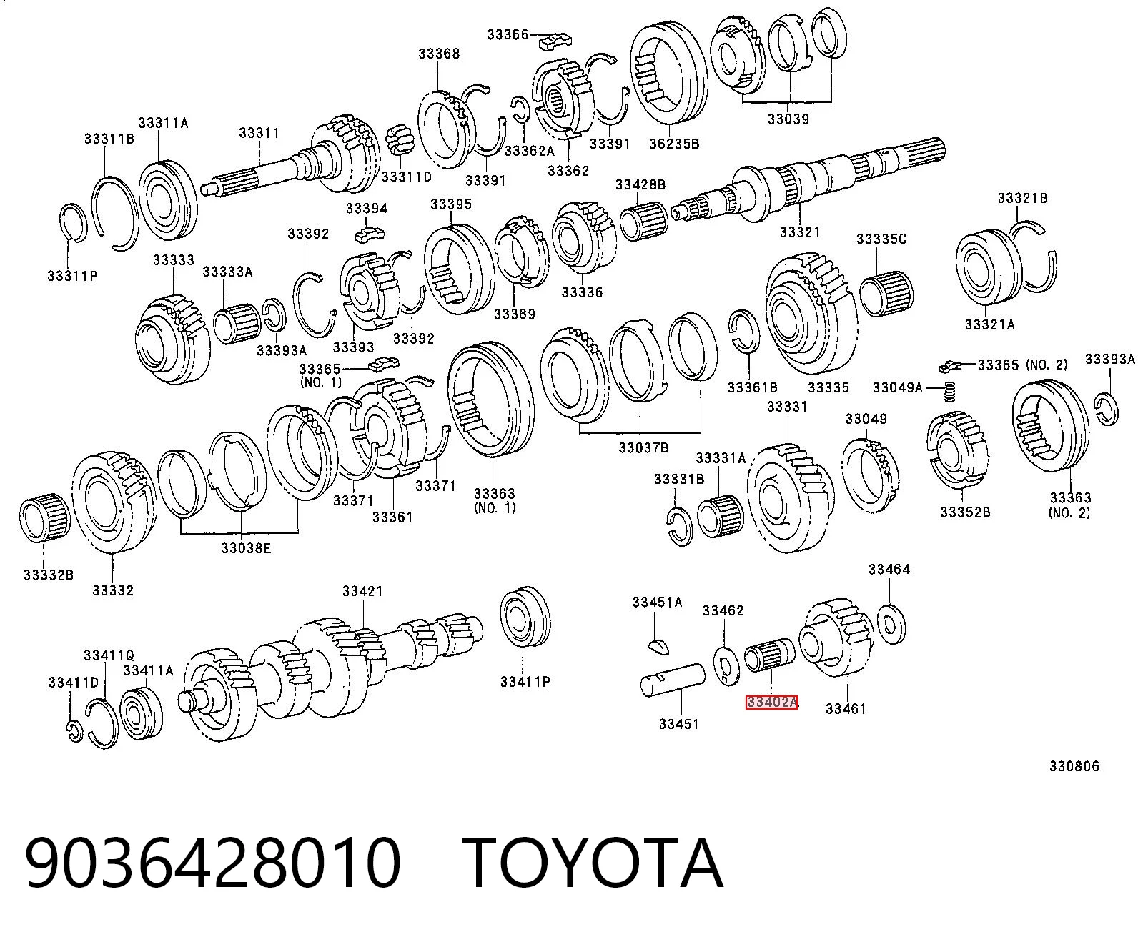 9036428010 Toyota