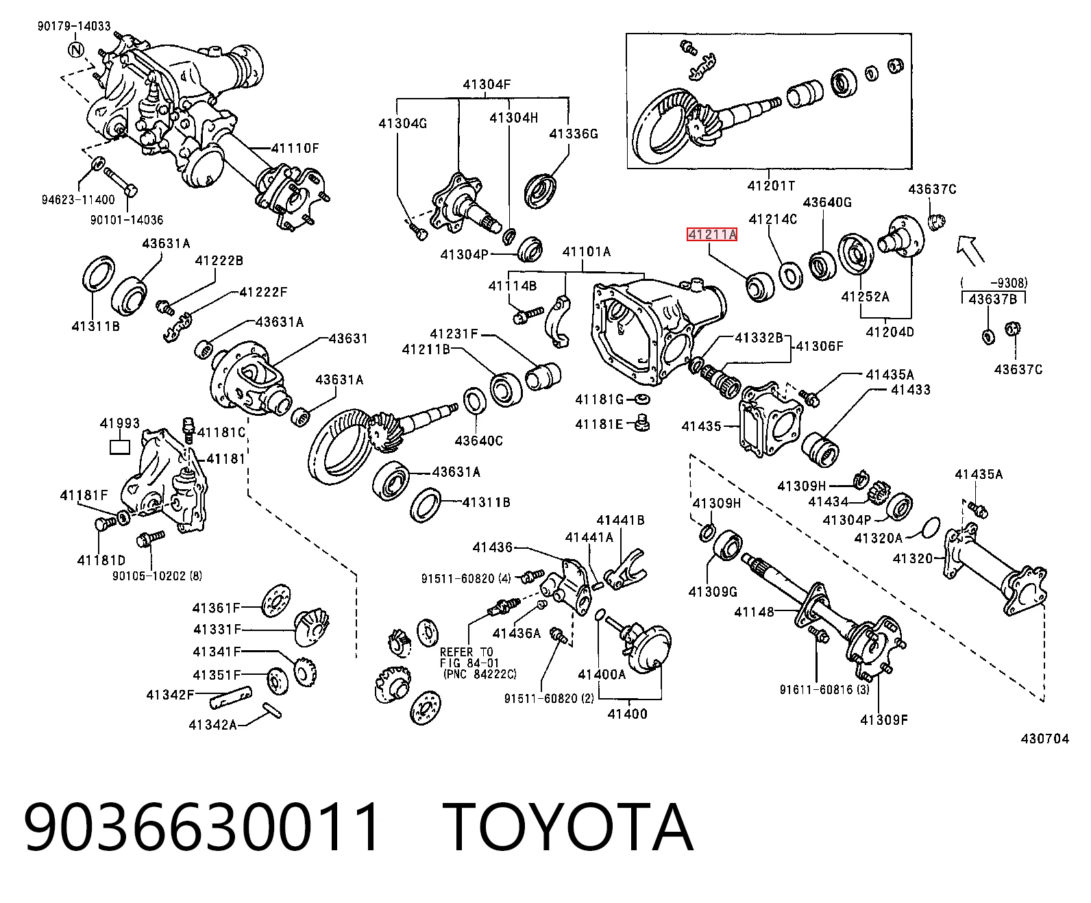 Купити 8944720990 Honda Підшипник проміжного вала КПП