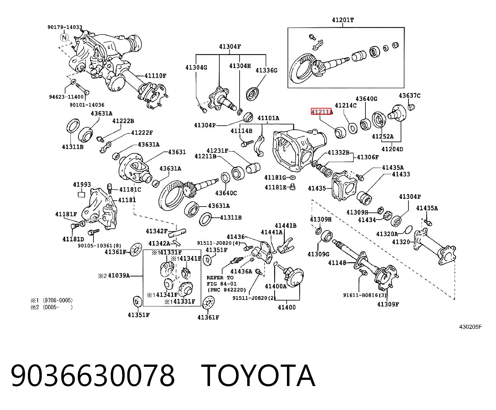 8944720990 Honda Підшипник проміжного вала КПП