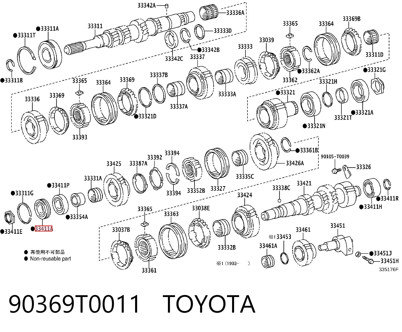90369T0011 Toyota