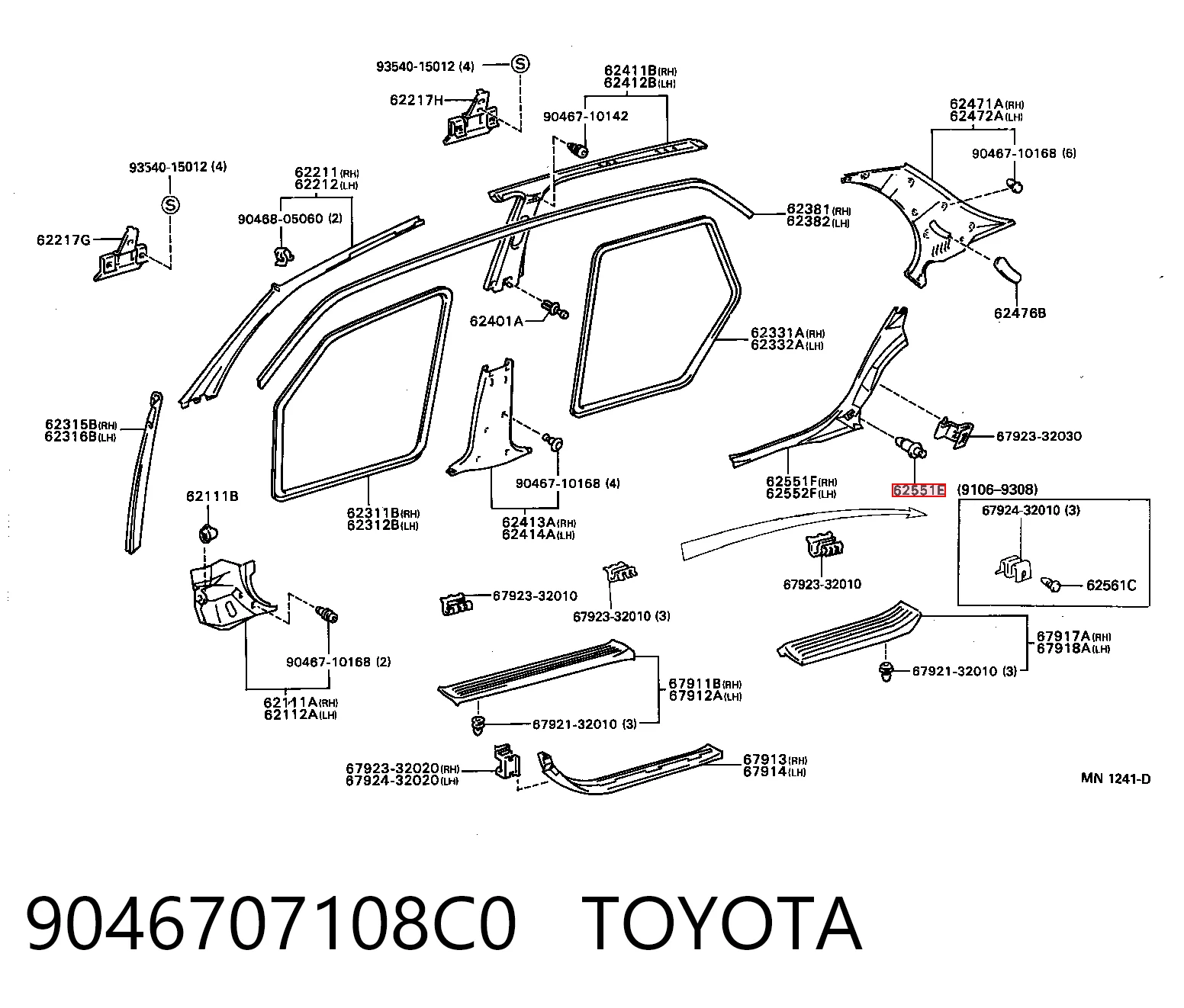 9046707108C0 Toyota 