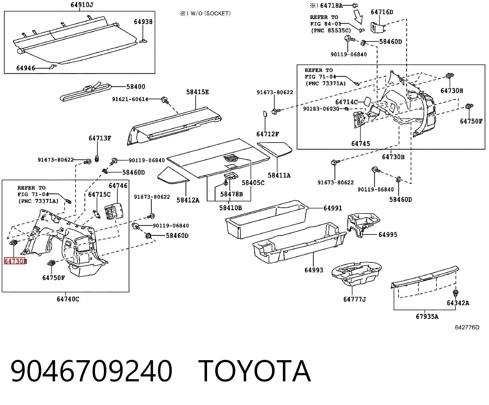 9046709240 Toyota 