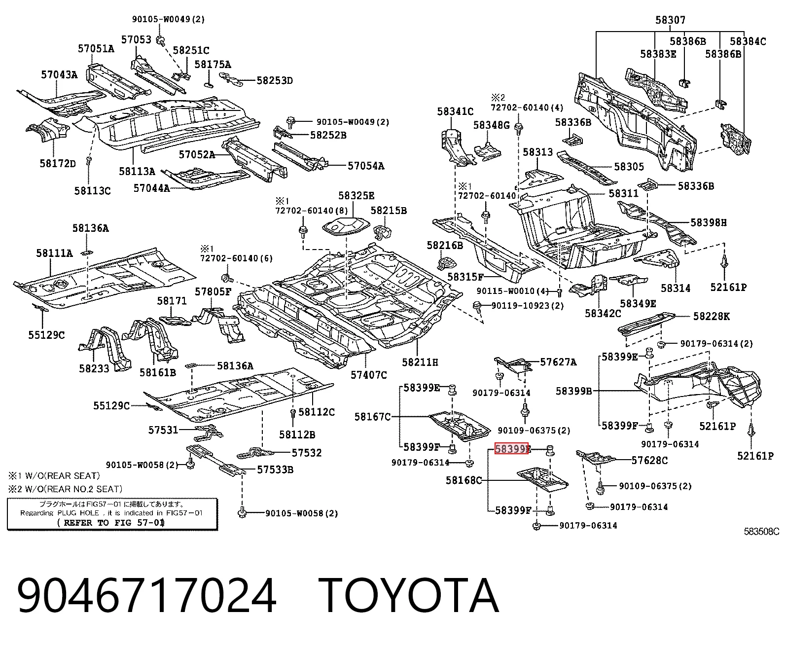 9046717024 Toyota 