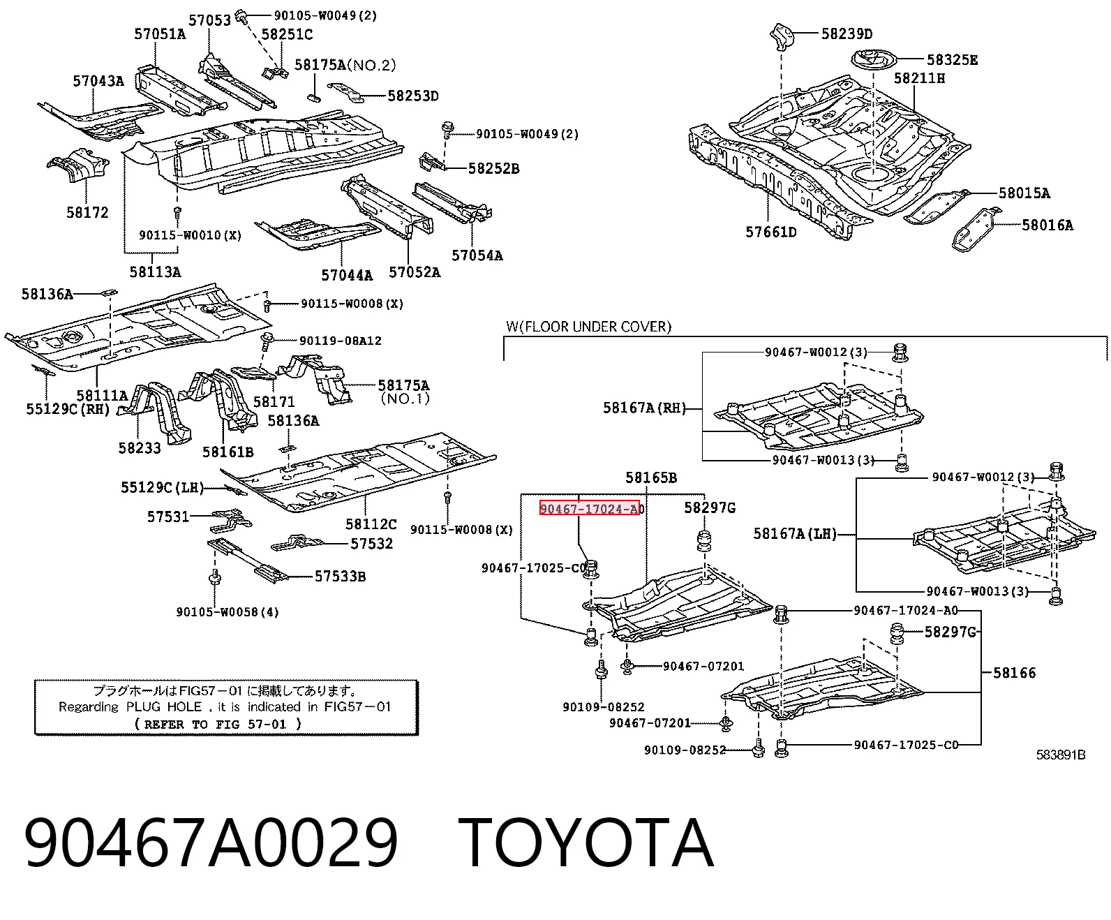 90467A0029 Toyota 