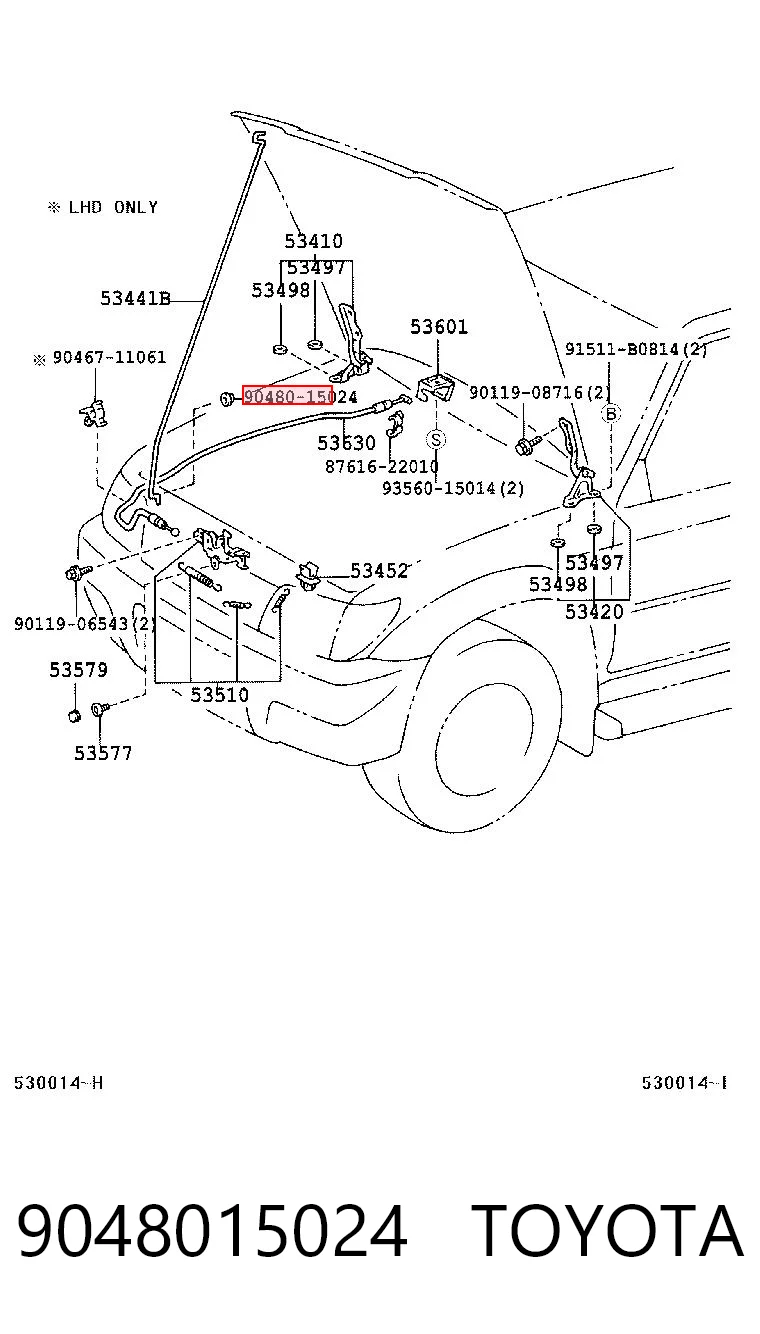 9048015024 Toyota 