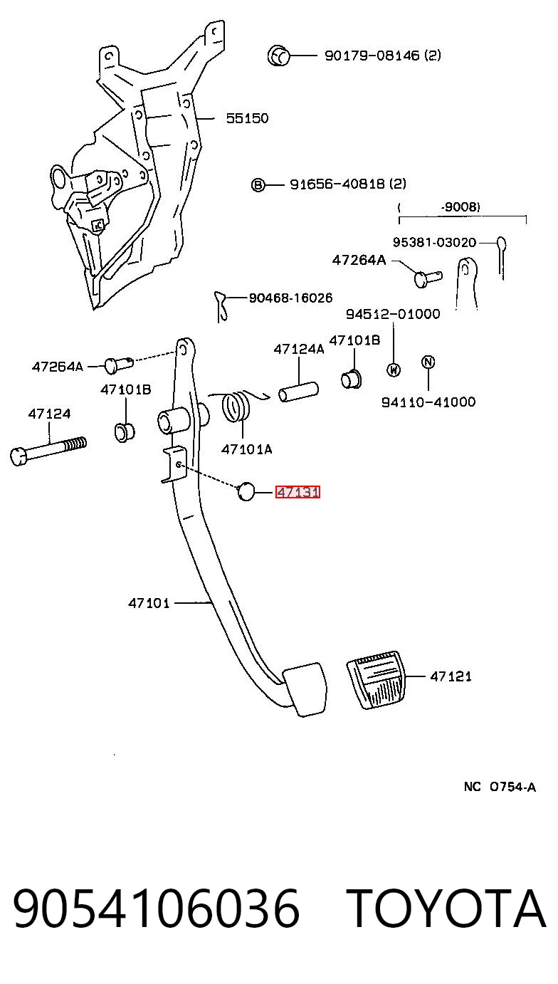 9054106036 Toyota 
