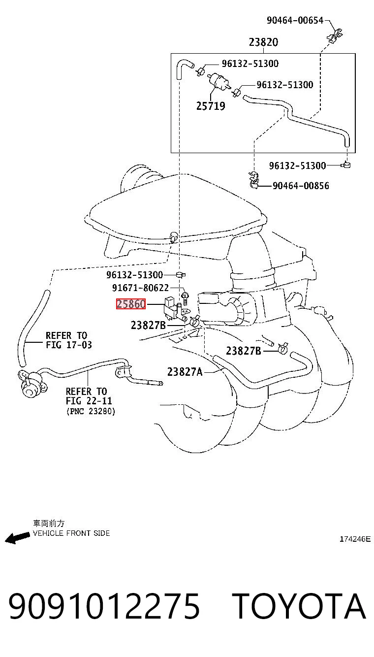 9091012275 Toyota 