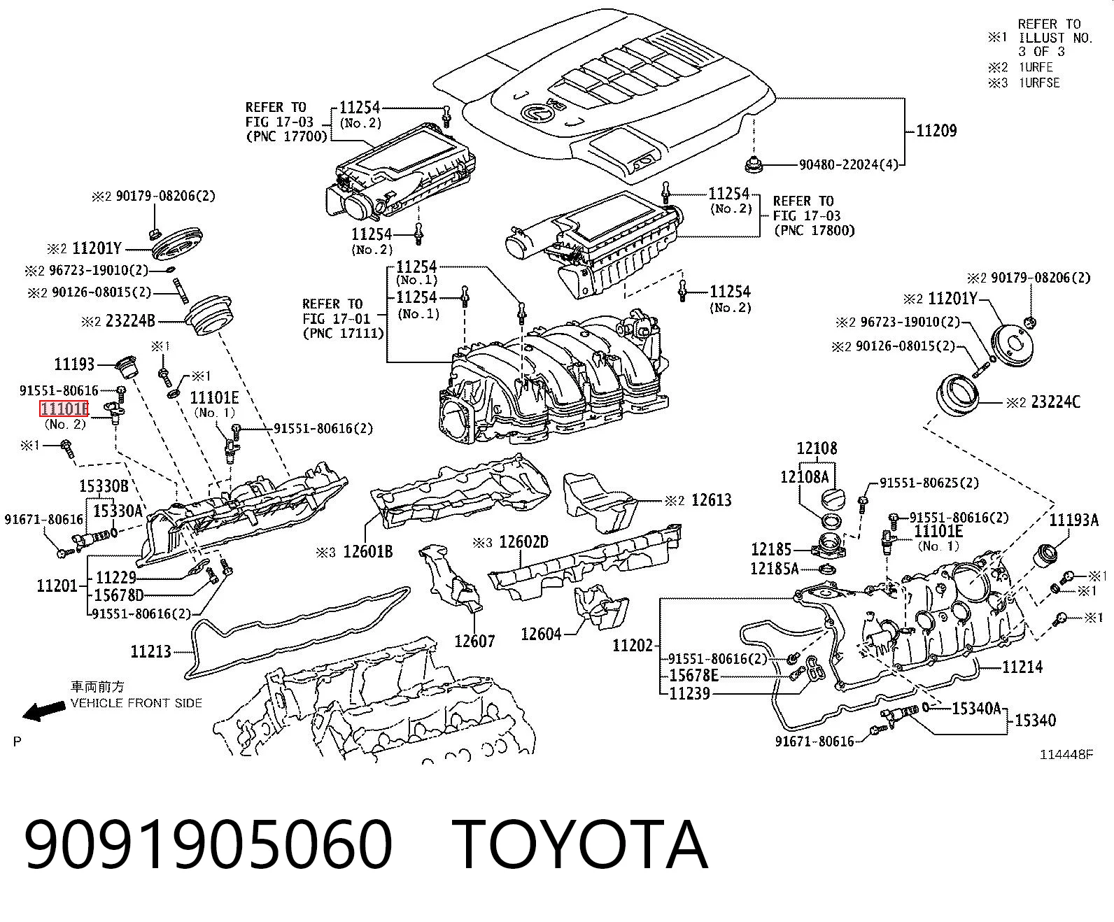 9091905060 Toyota Датчик розподільного вала