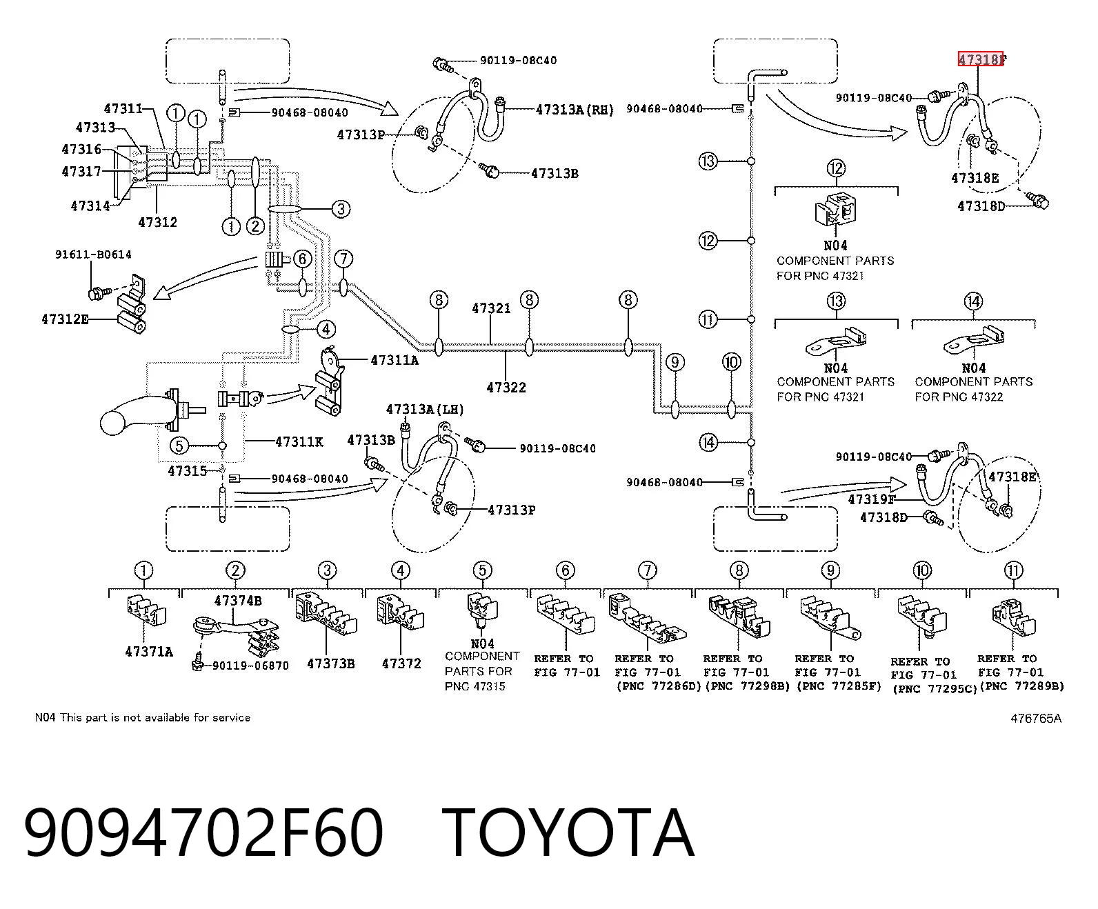 Шланг гальмівний задній, правий TRW PHD2078 ціна, від 14.14 USD