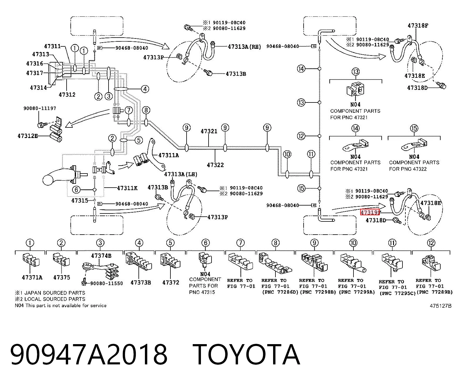 90947A2018 Toyota 