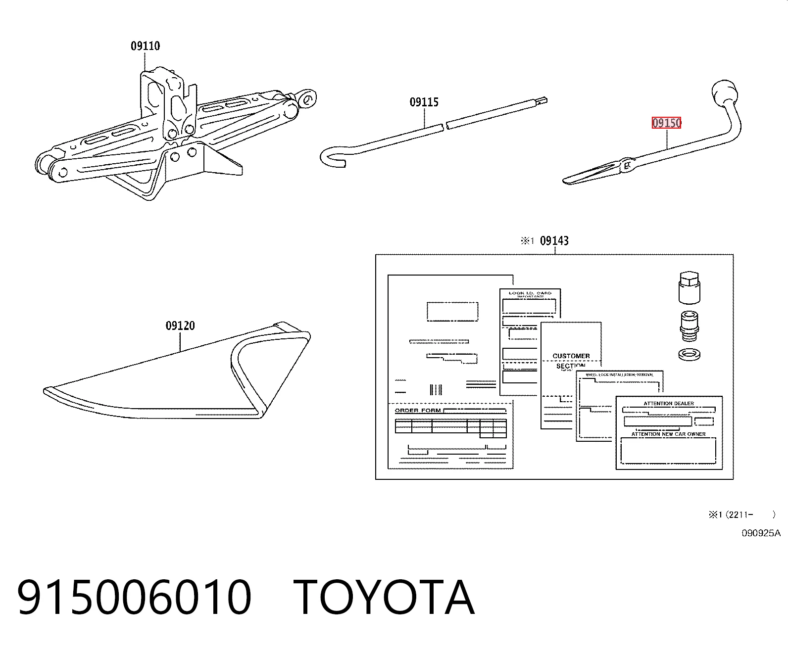 915006010 Toyota 