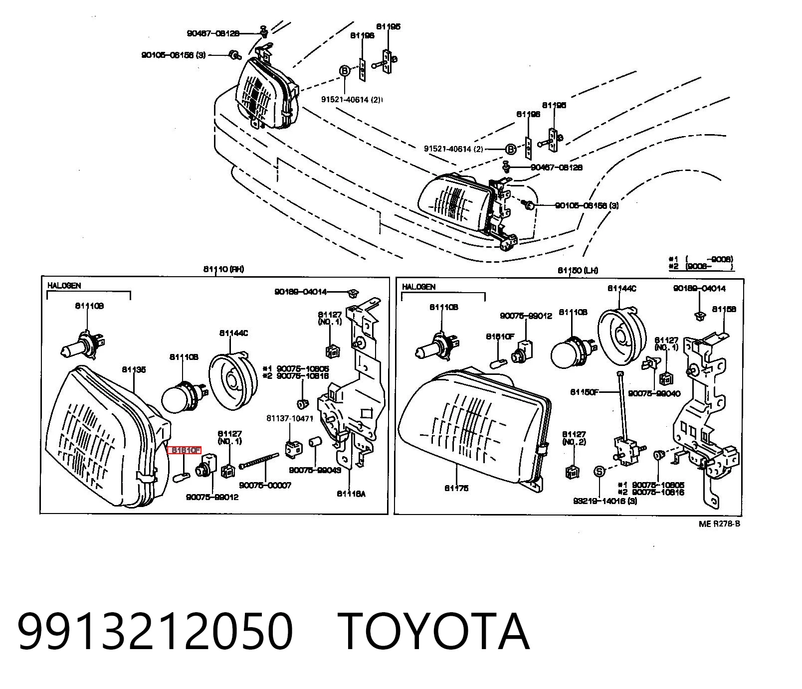 9913212050 Toyota