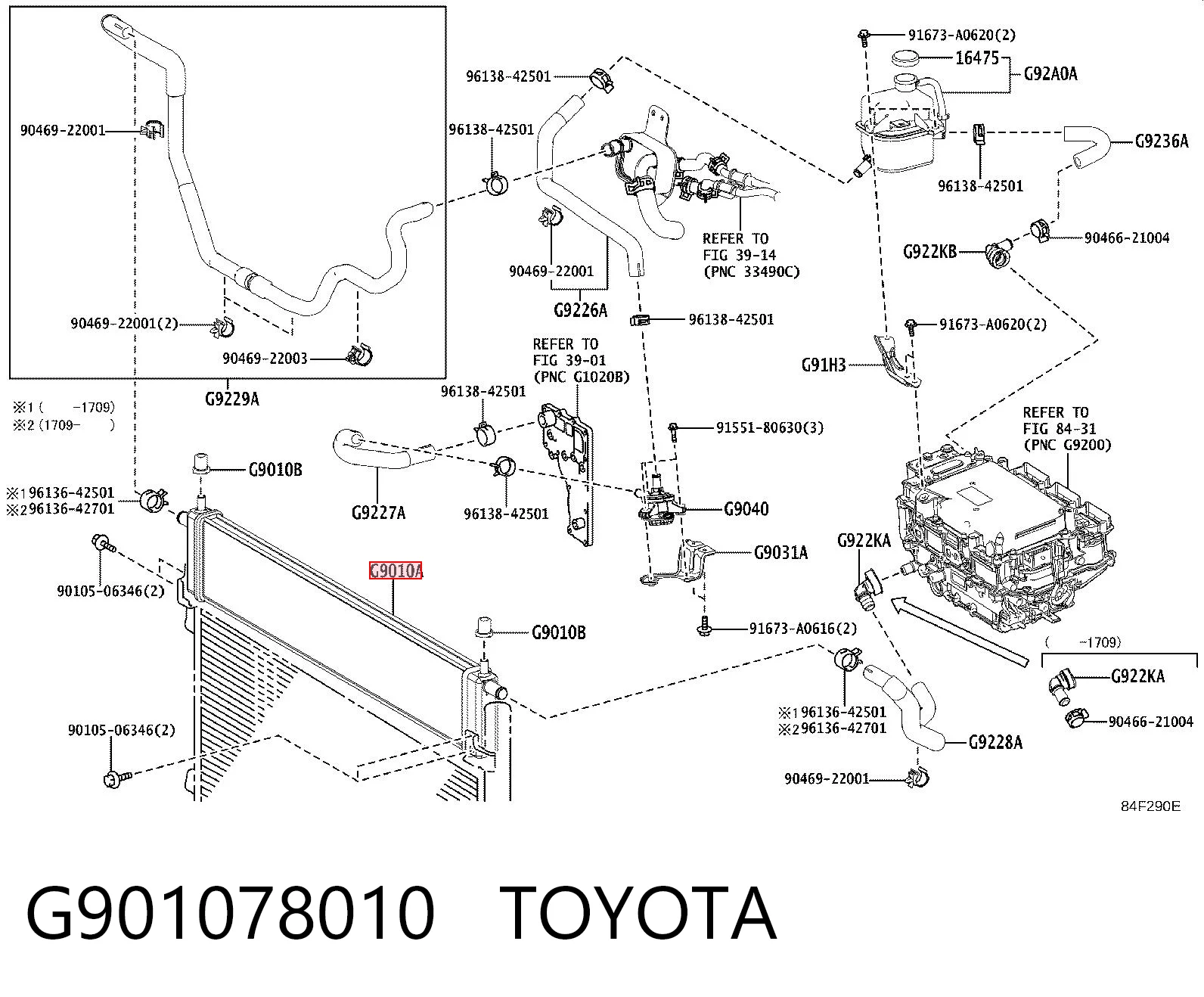 80L1082K Polcar Радіатор охолодження двигуна