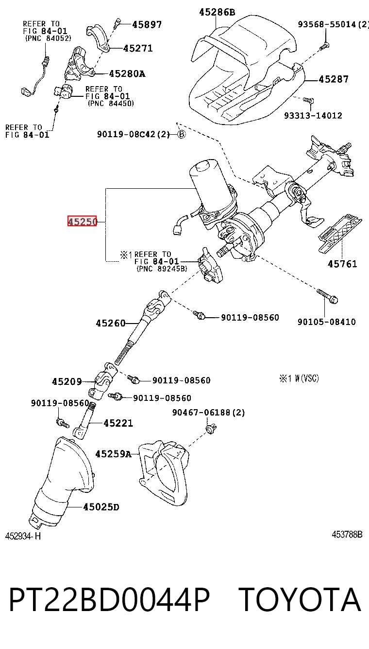 Рульова колонка JCR365 TRW