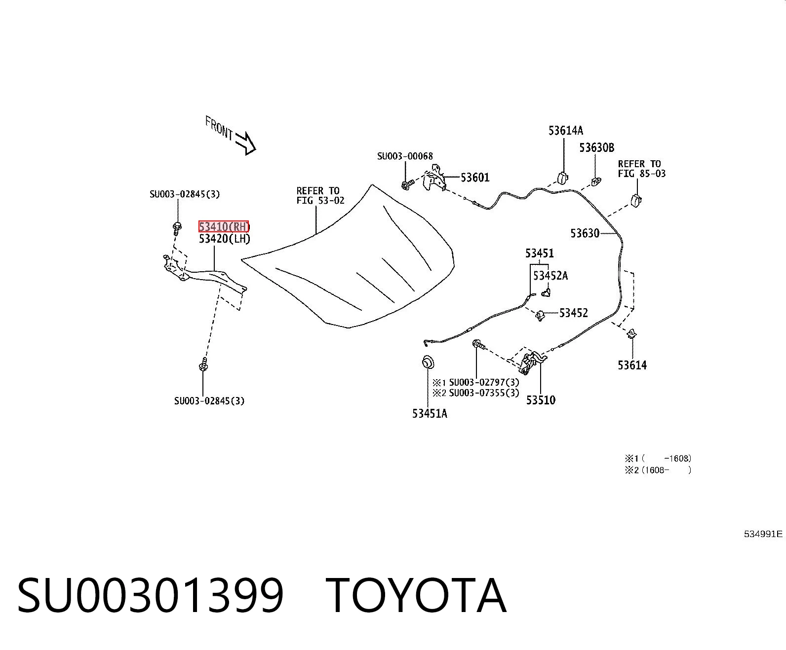 SU00301399 Toyota