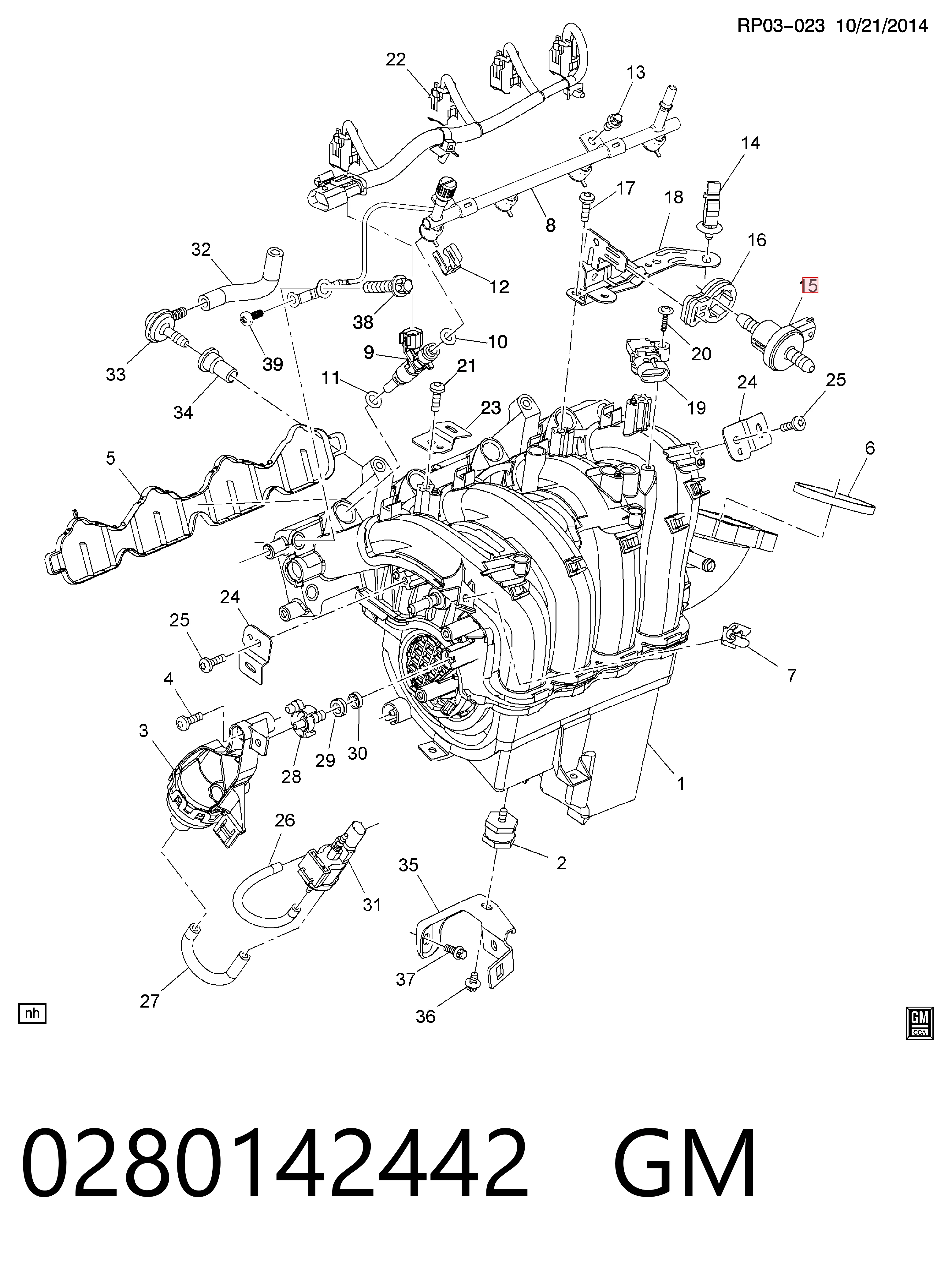 Клапан вентиляції бензобака Magneti Marelli 806000000036 ціна, від 15.15 USD