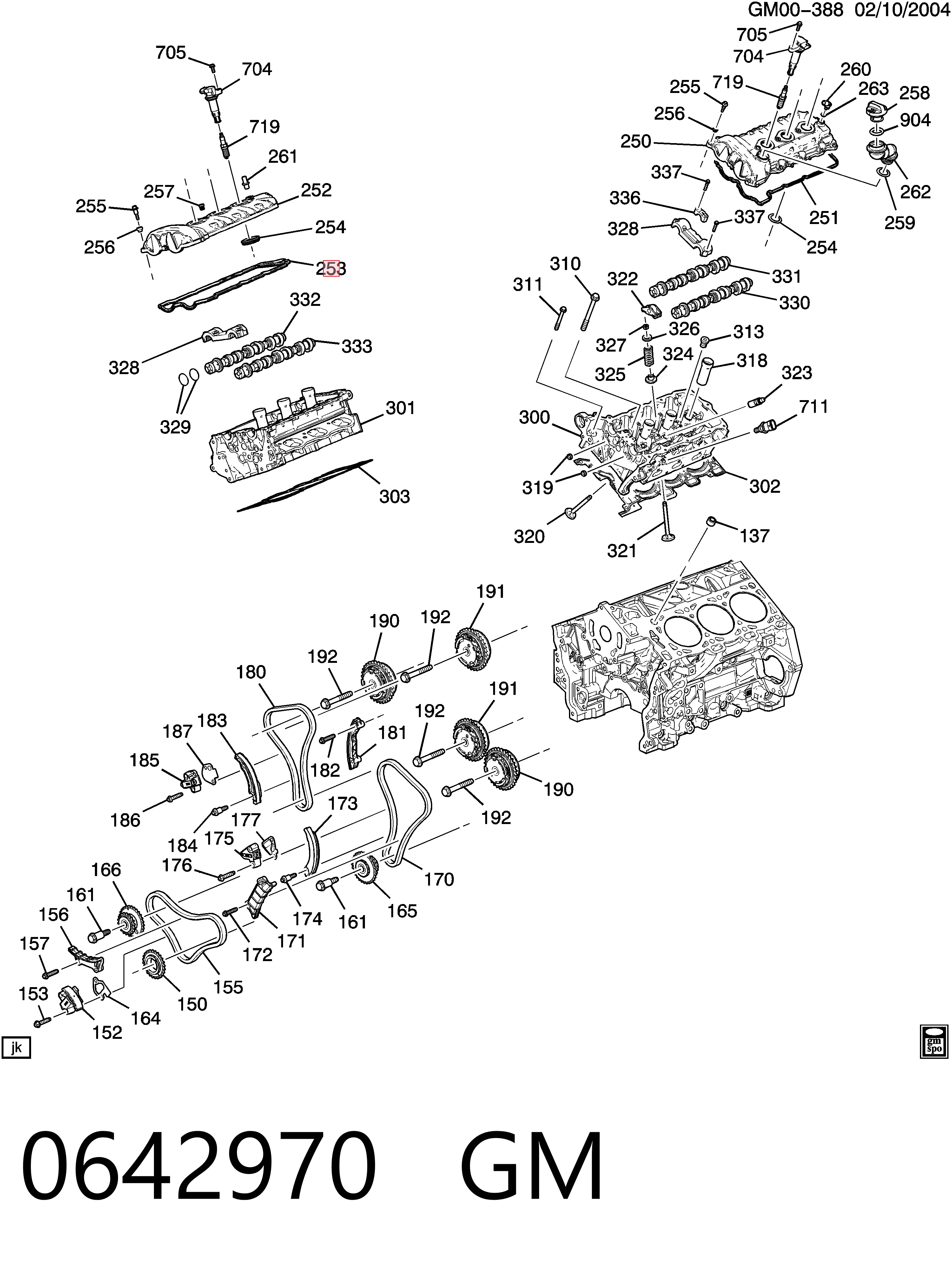 Купити 71741167 Fiat/Alfa/Lancia Прокладка клапанної кришки, права