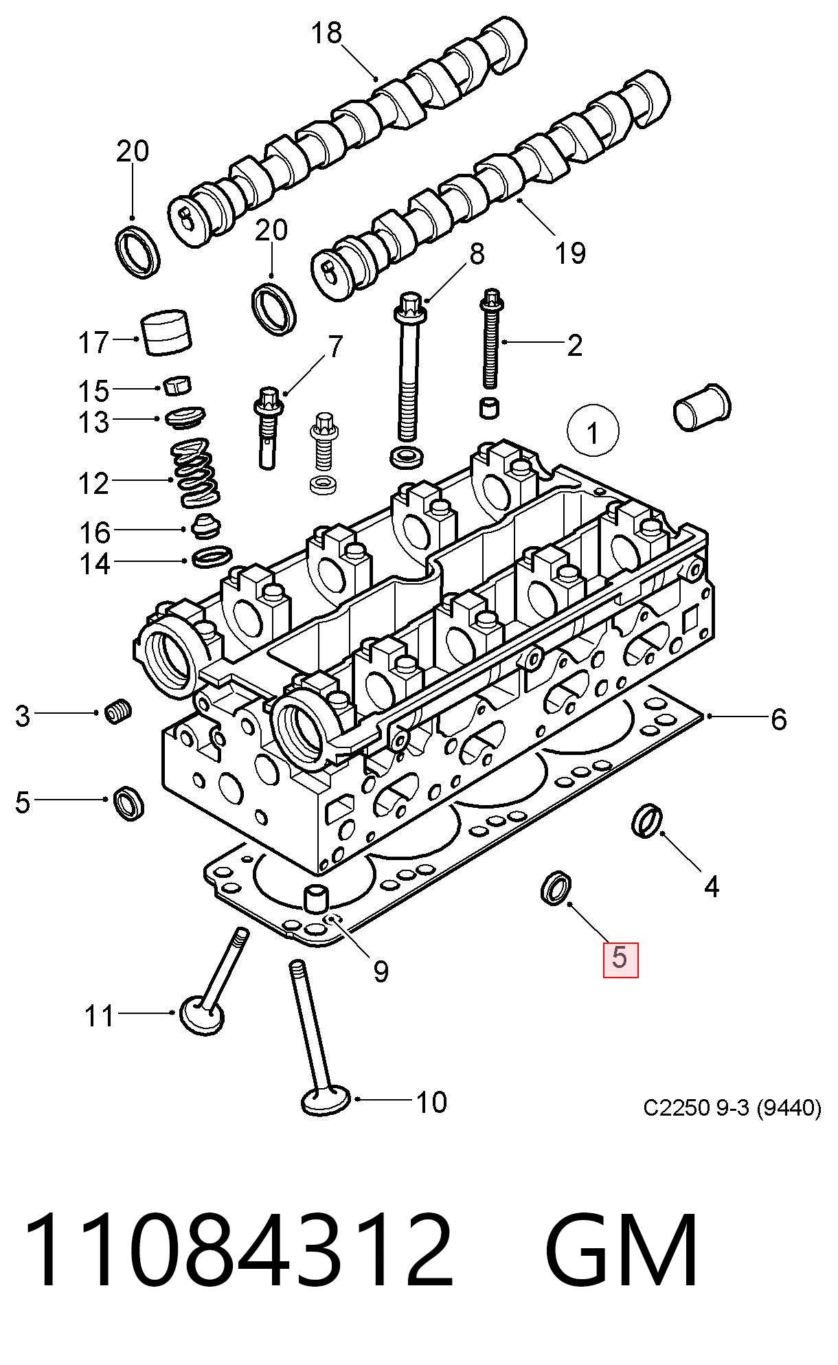 Купити N0119082 Porsche Заглушка блоку циліндрів