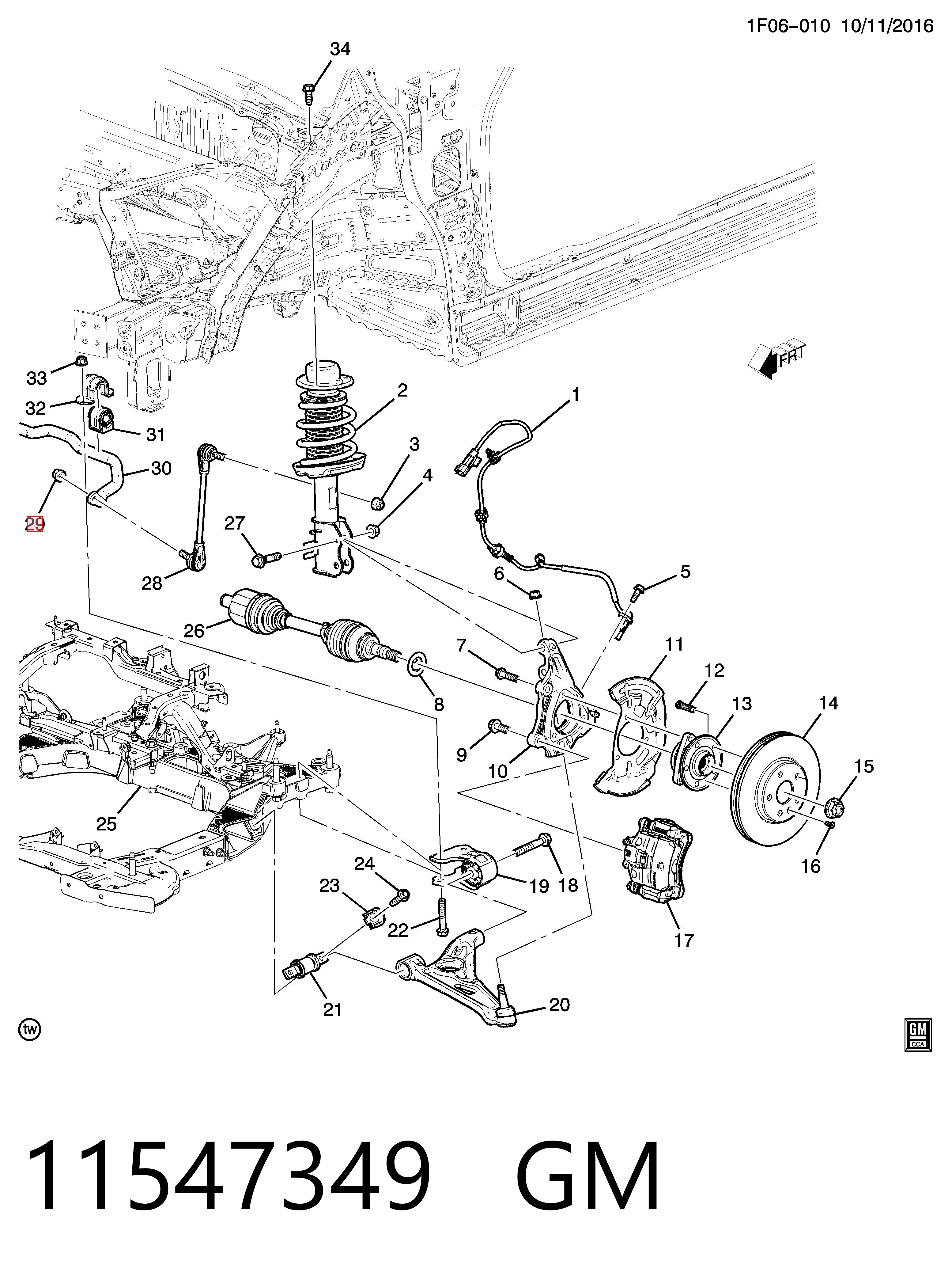11547349 General Motors 