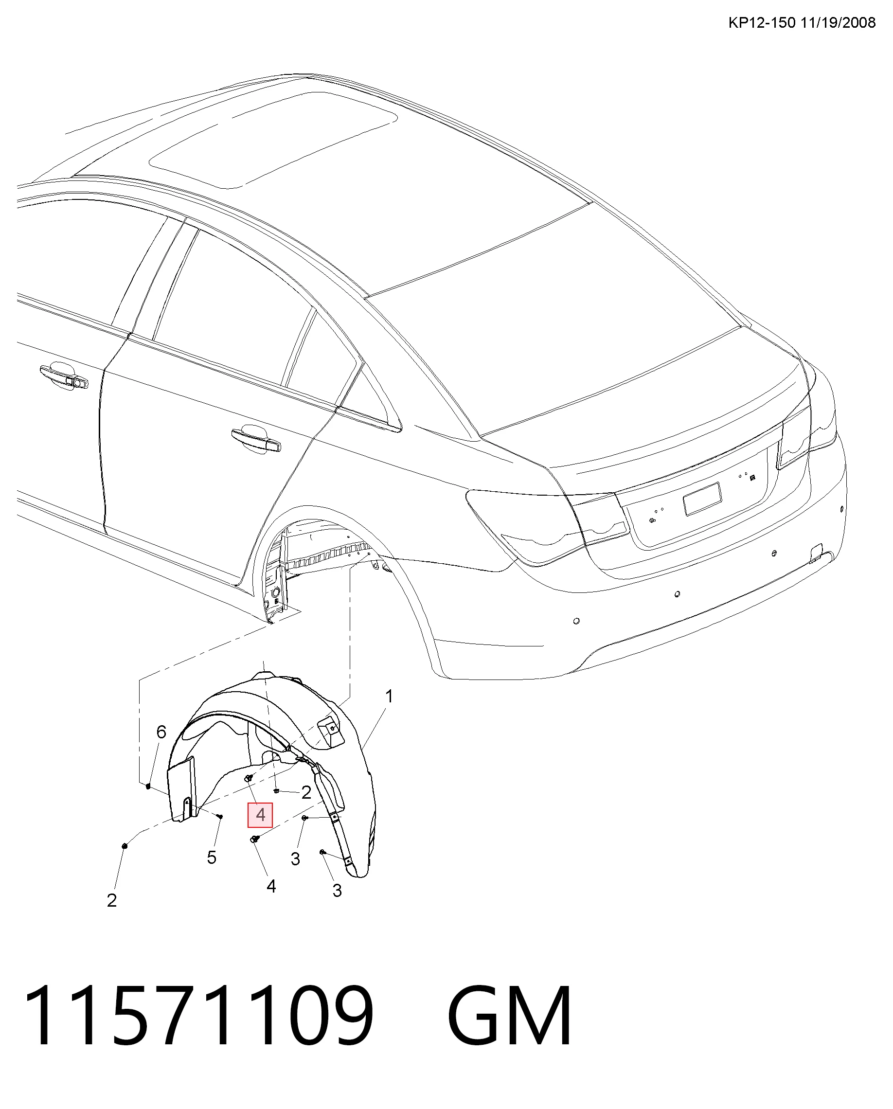 11571109 General Motors 