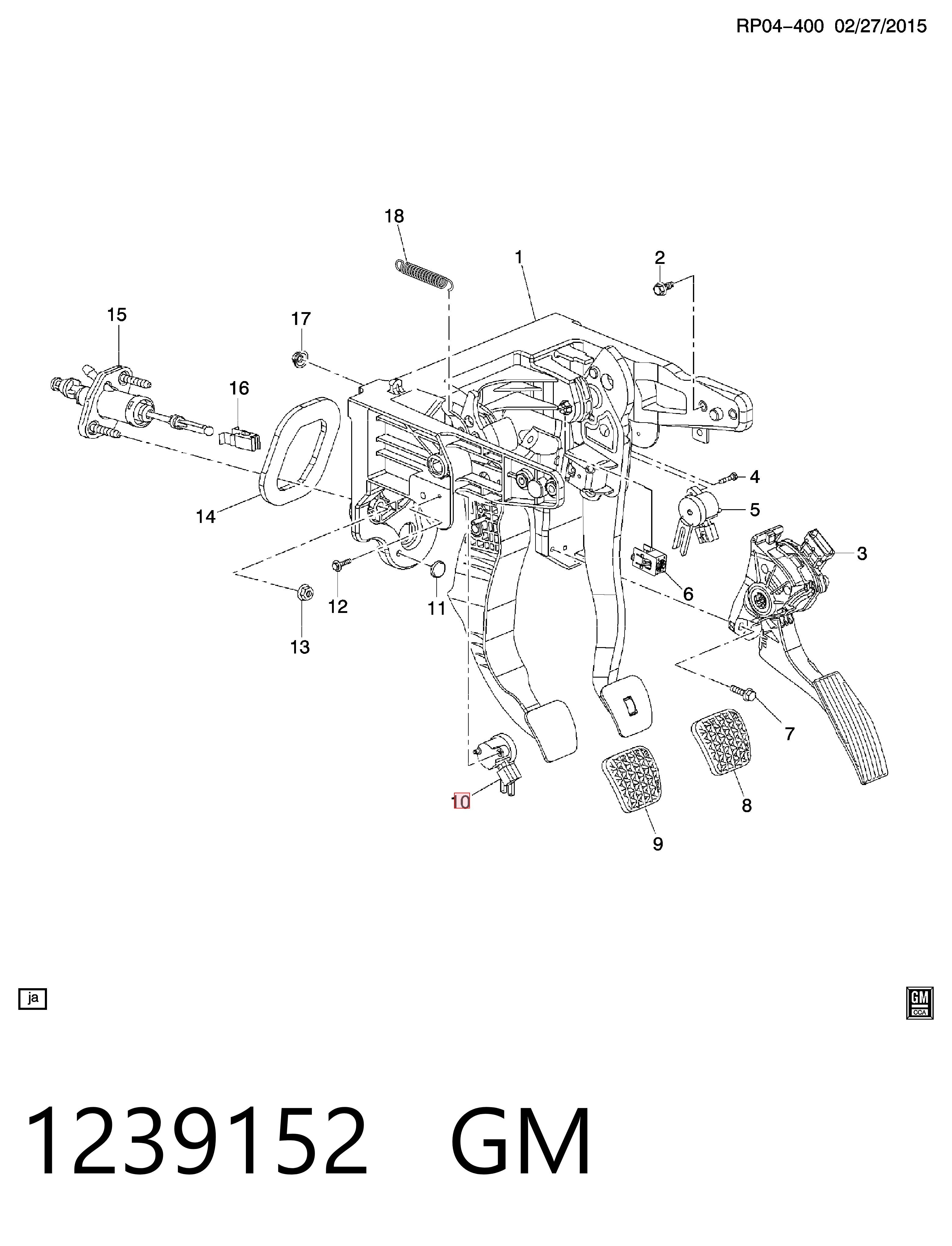 Датчик включення зчеплення 13597418 Peugeot/Citroen