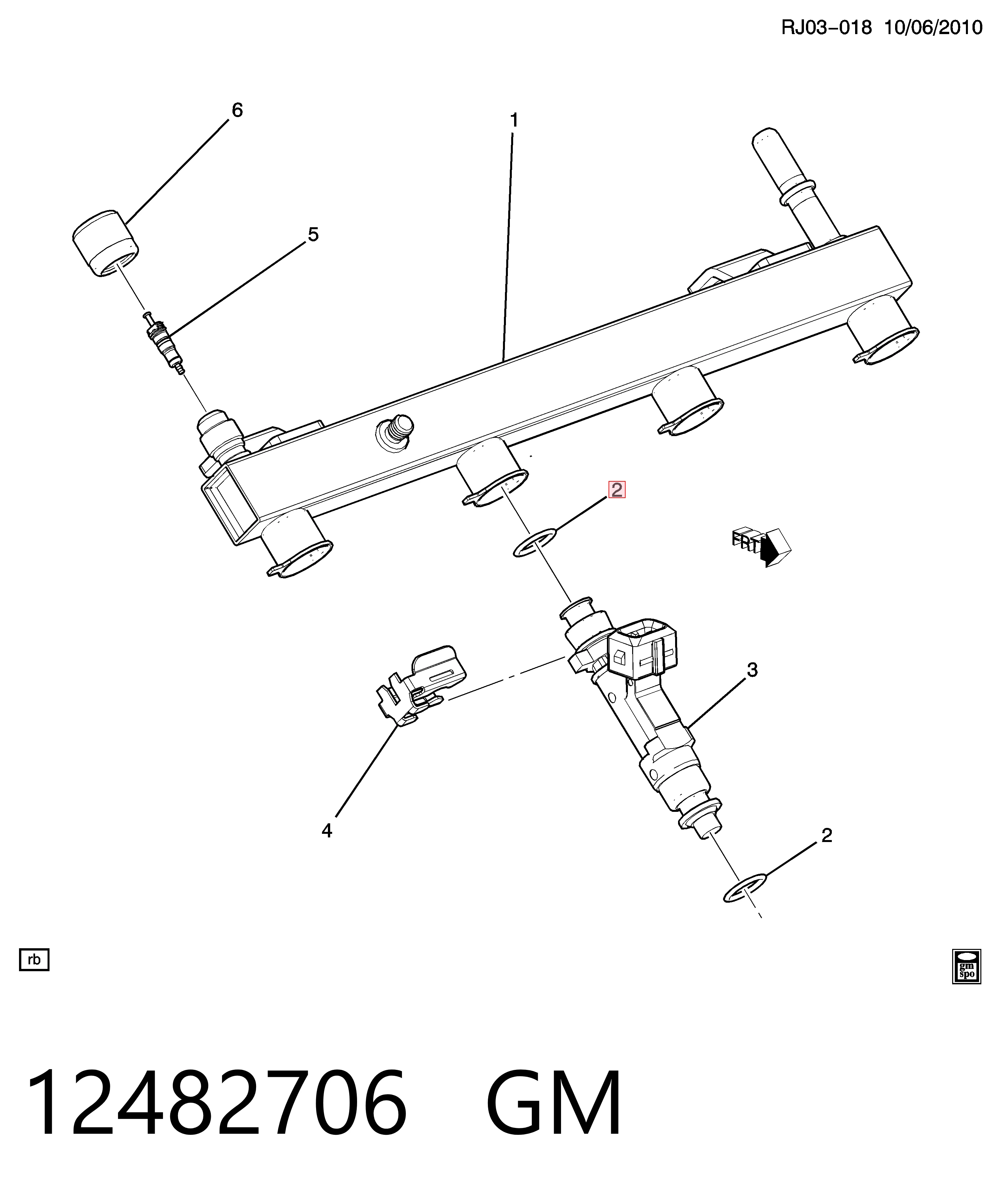 Купити 7701063219 Renault (RVI) Кільце форсунки