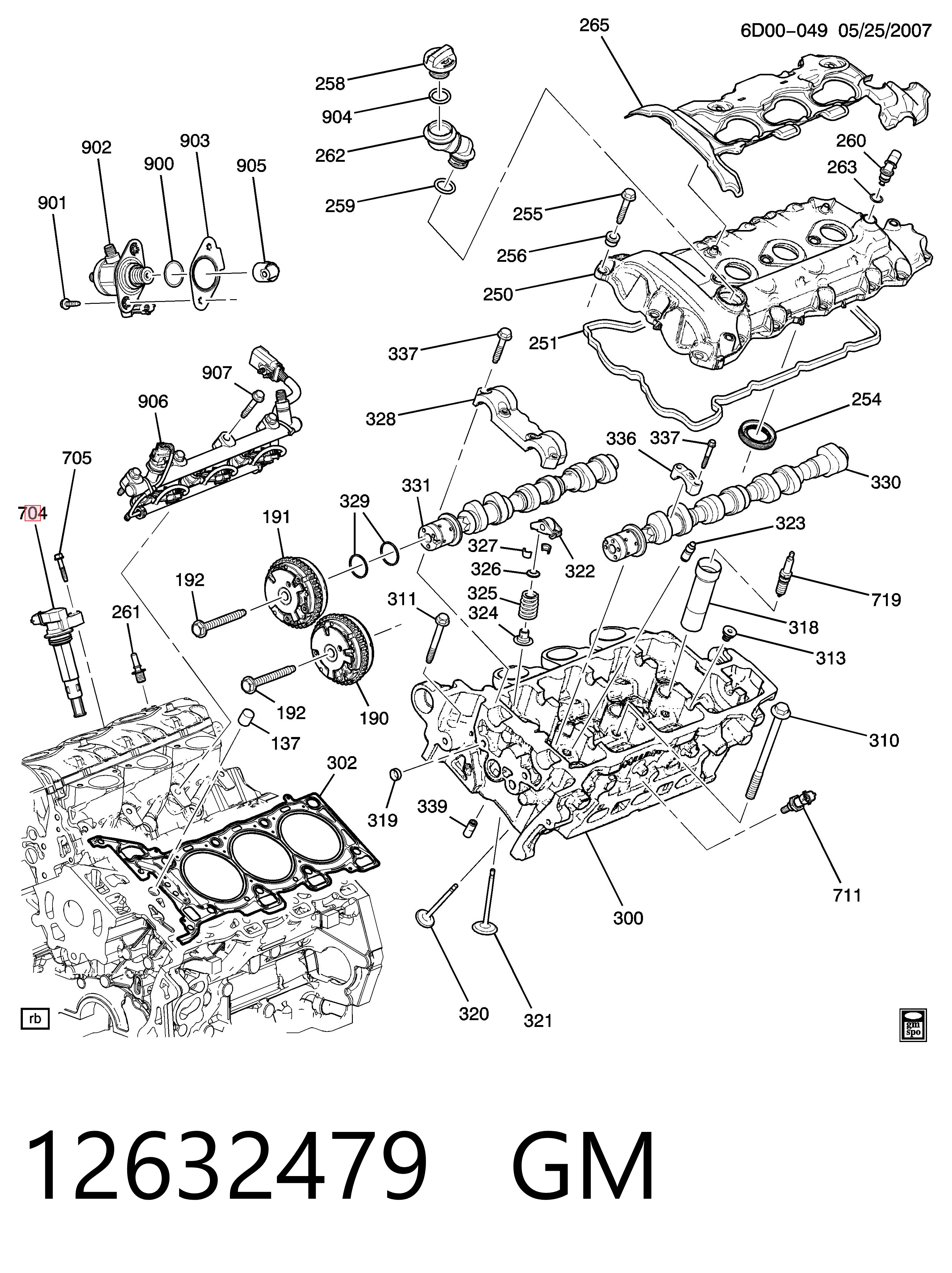 12632479 General Motors Котушка запалювання