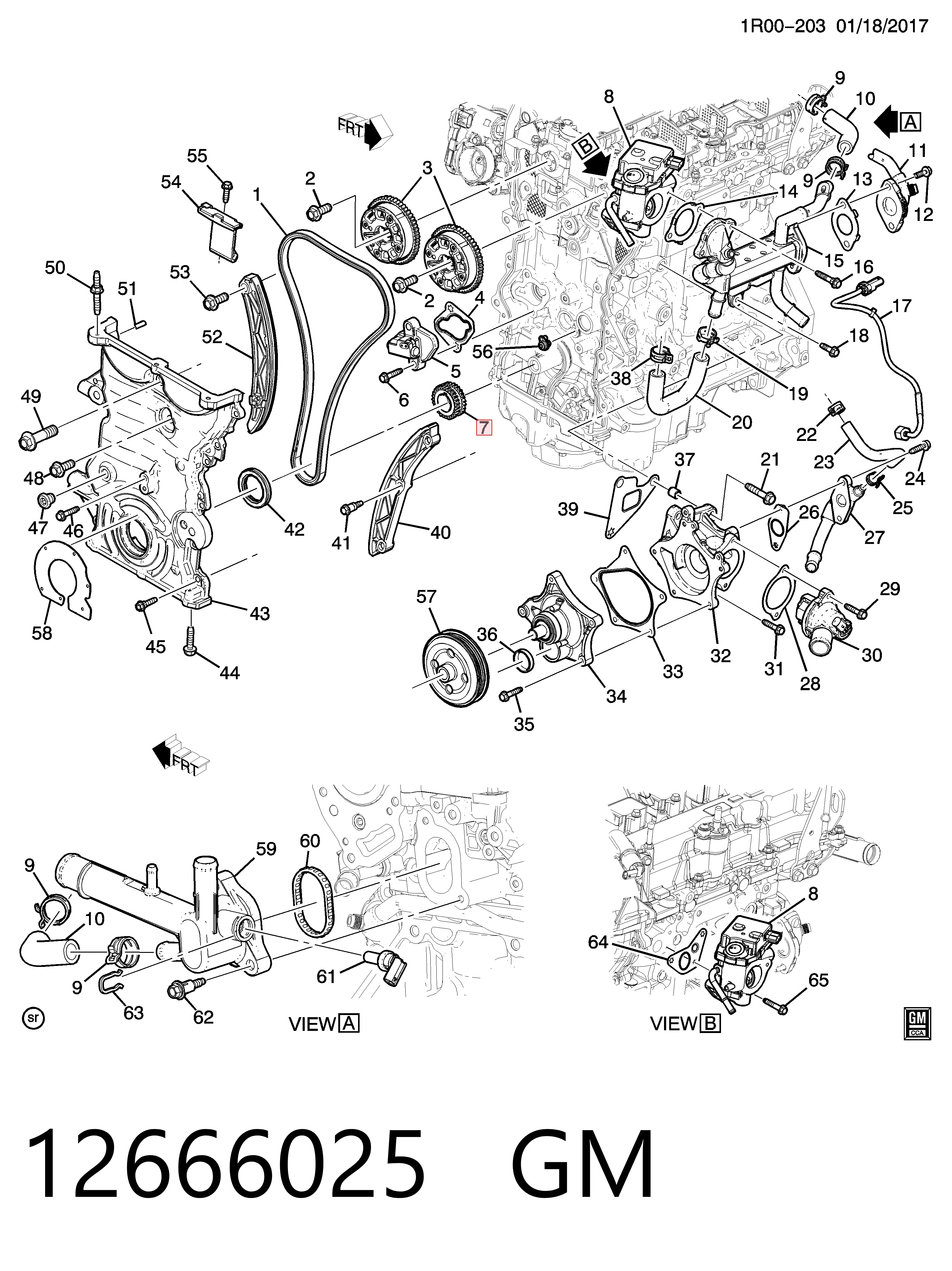 95528476 Peugeot/Citroen Зірка-шестерня приводу коленвалу двигуна
