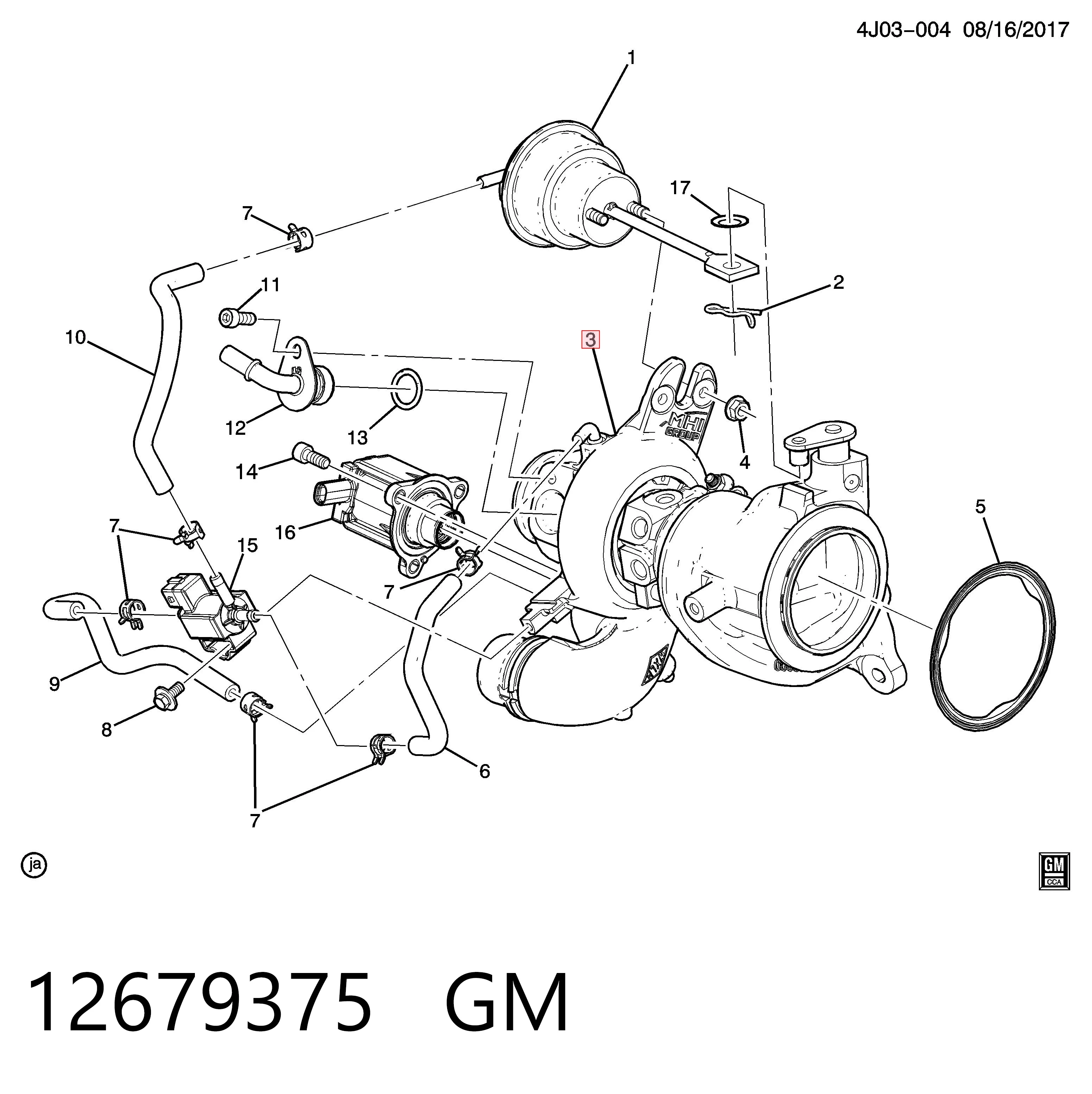 Купити 12685682 Peugeot/Citroen Турбіна