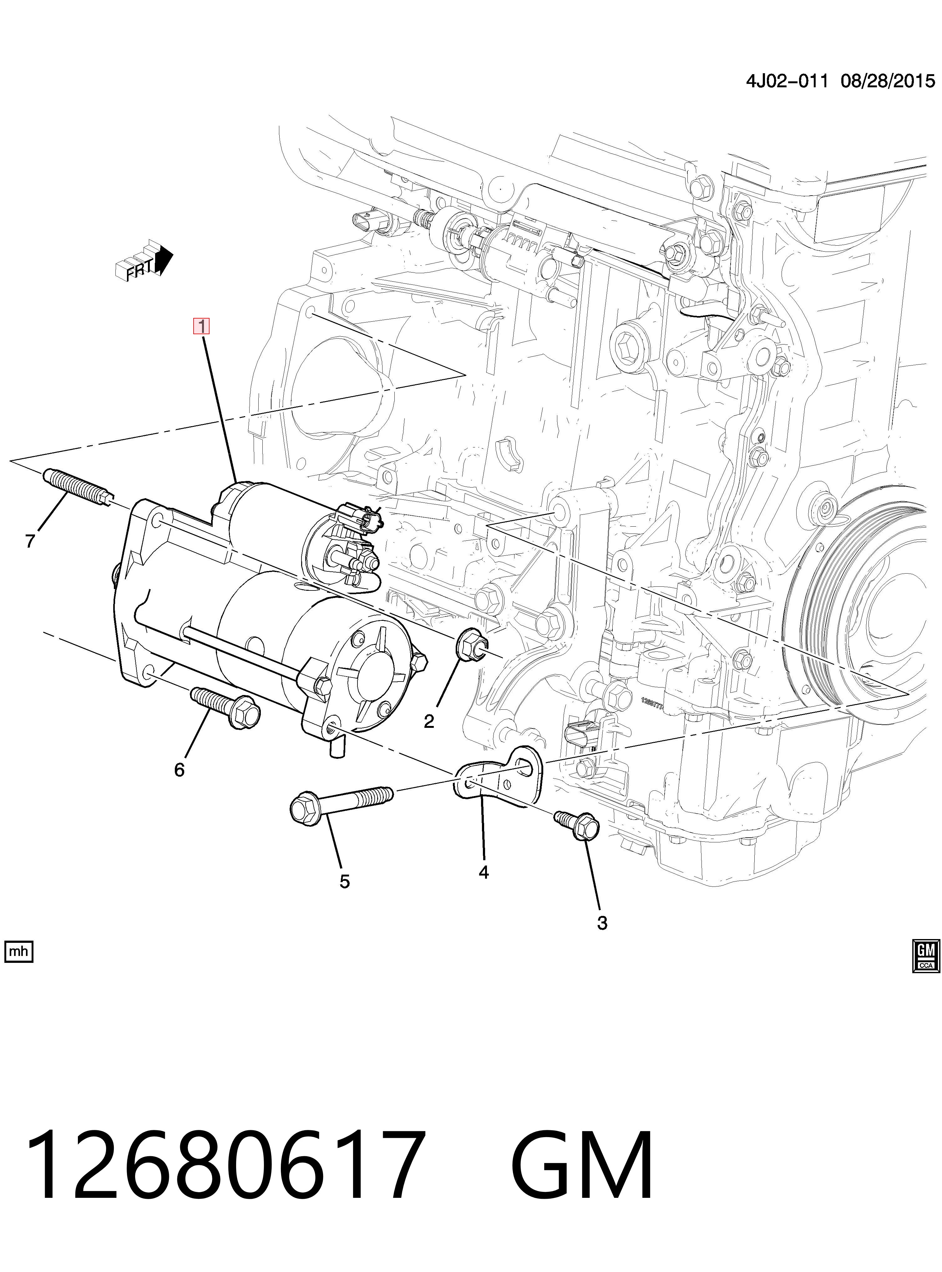 Стартер Opel Meriva B мінівен (2010 - 2017) ціна, від 63.35 USD