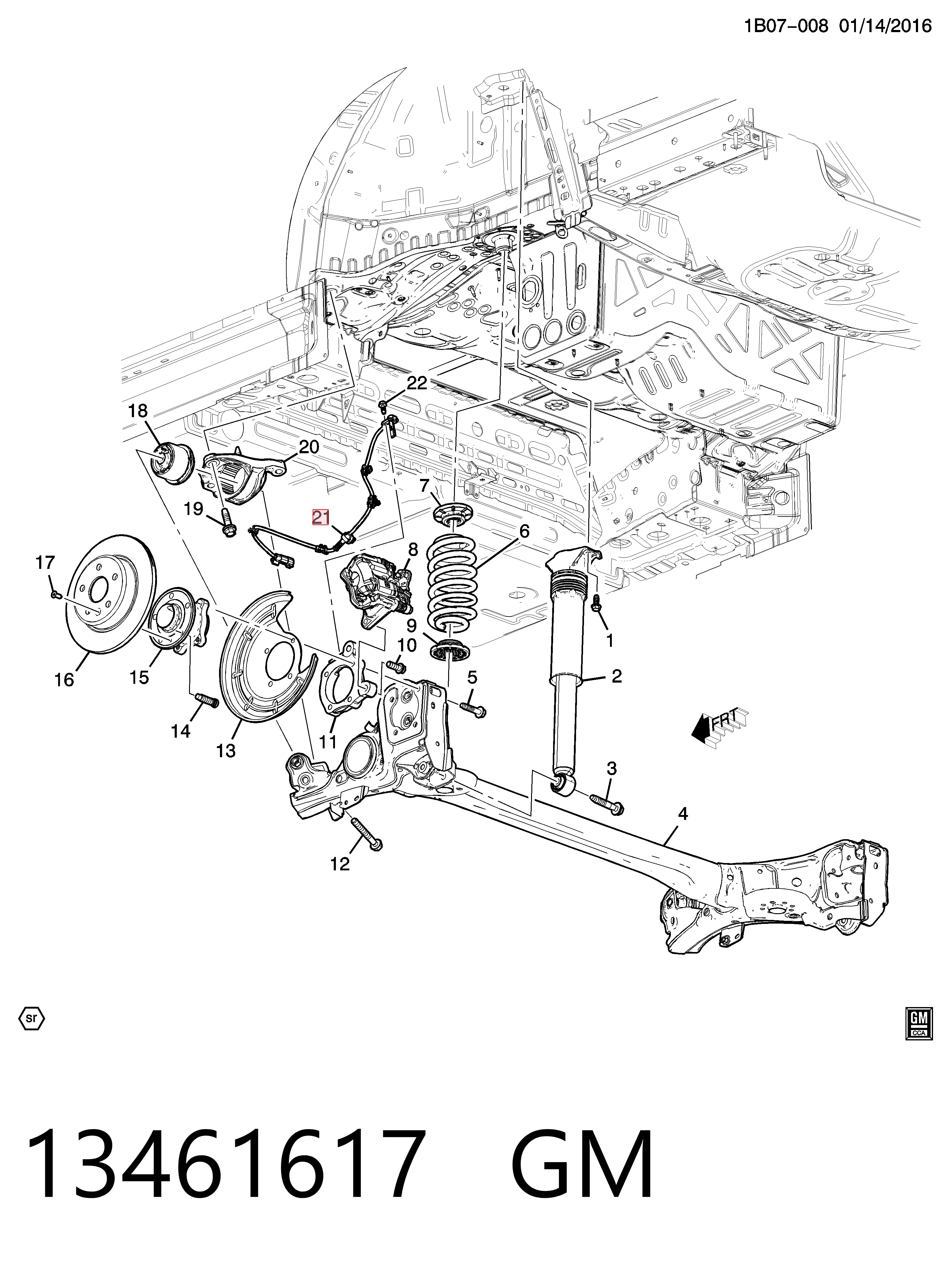 Датчик АБС (ABS) задній Autlog AS5521 ціна, від 4.94 USD