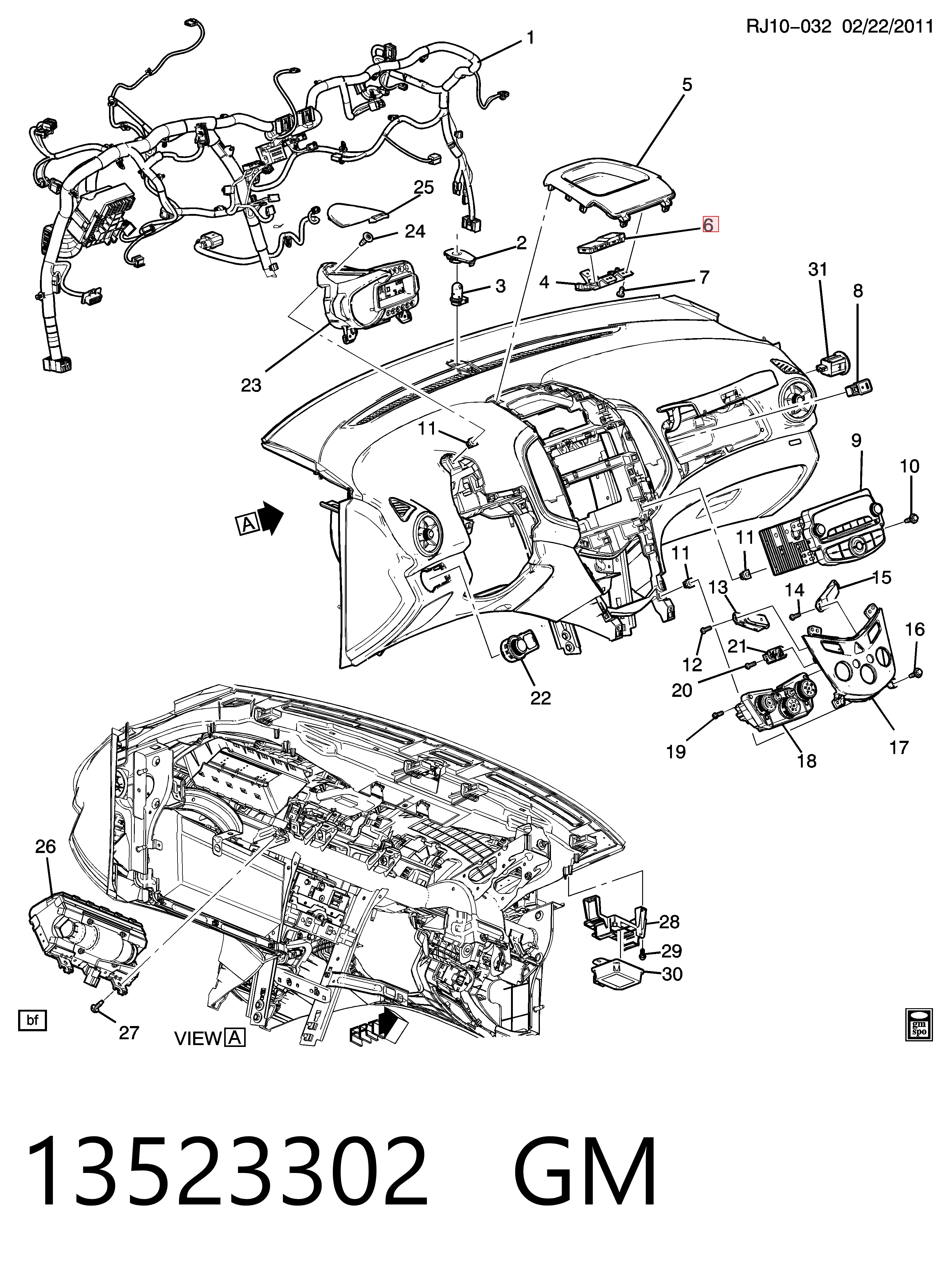 13523302 Peugeot/Citroen Блок управління центральним замком