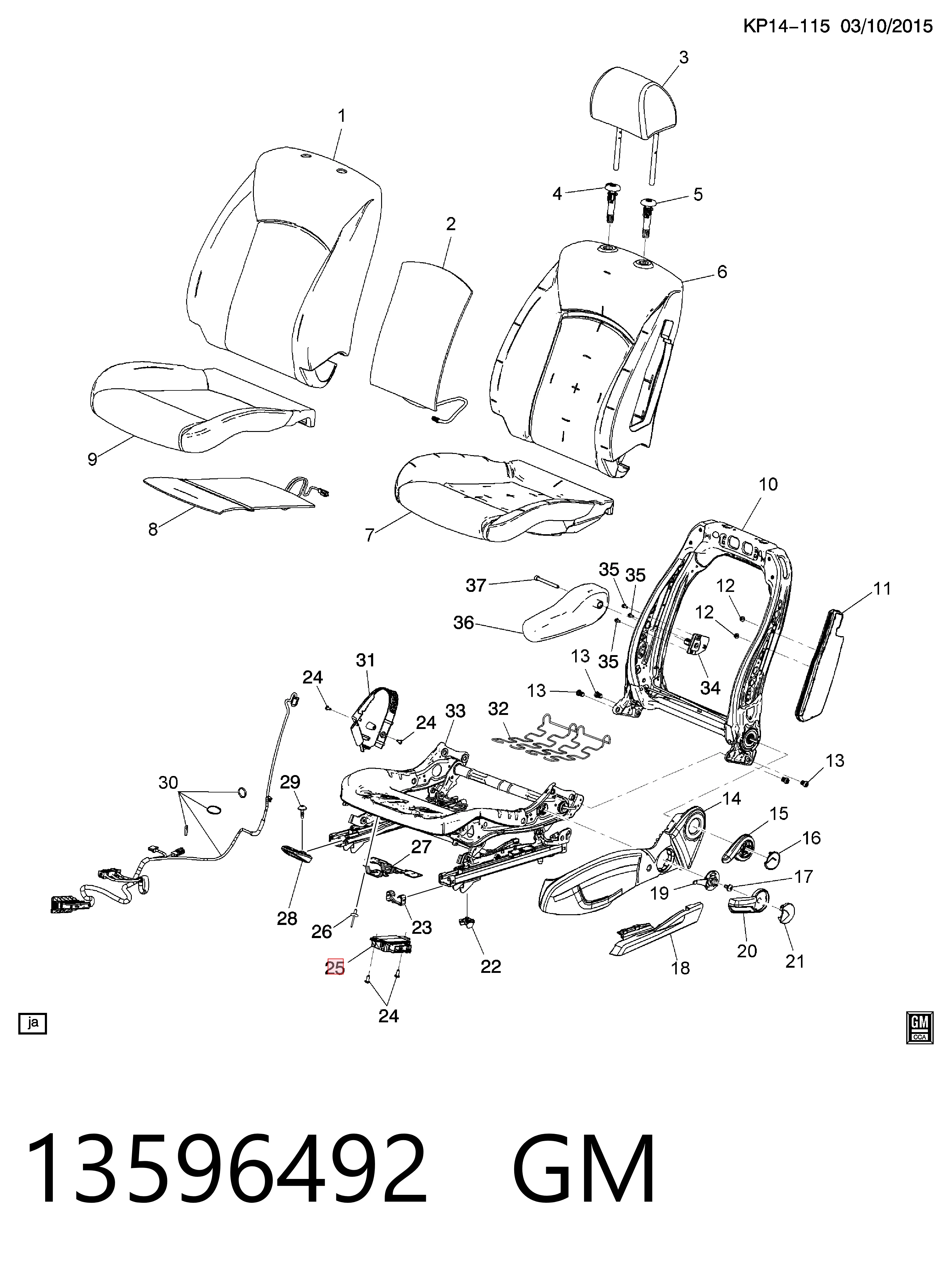 13596492 Opel 
