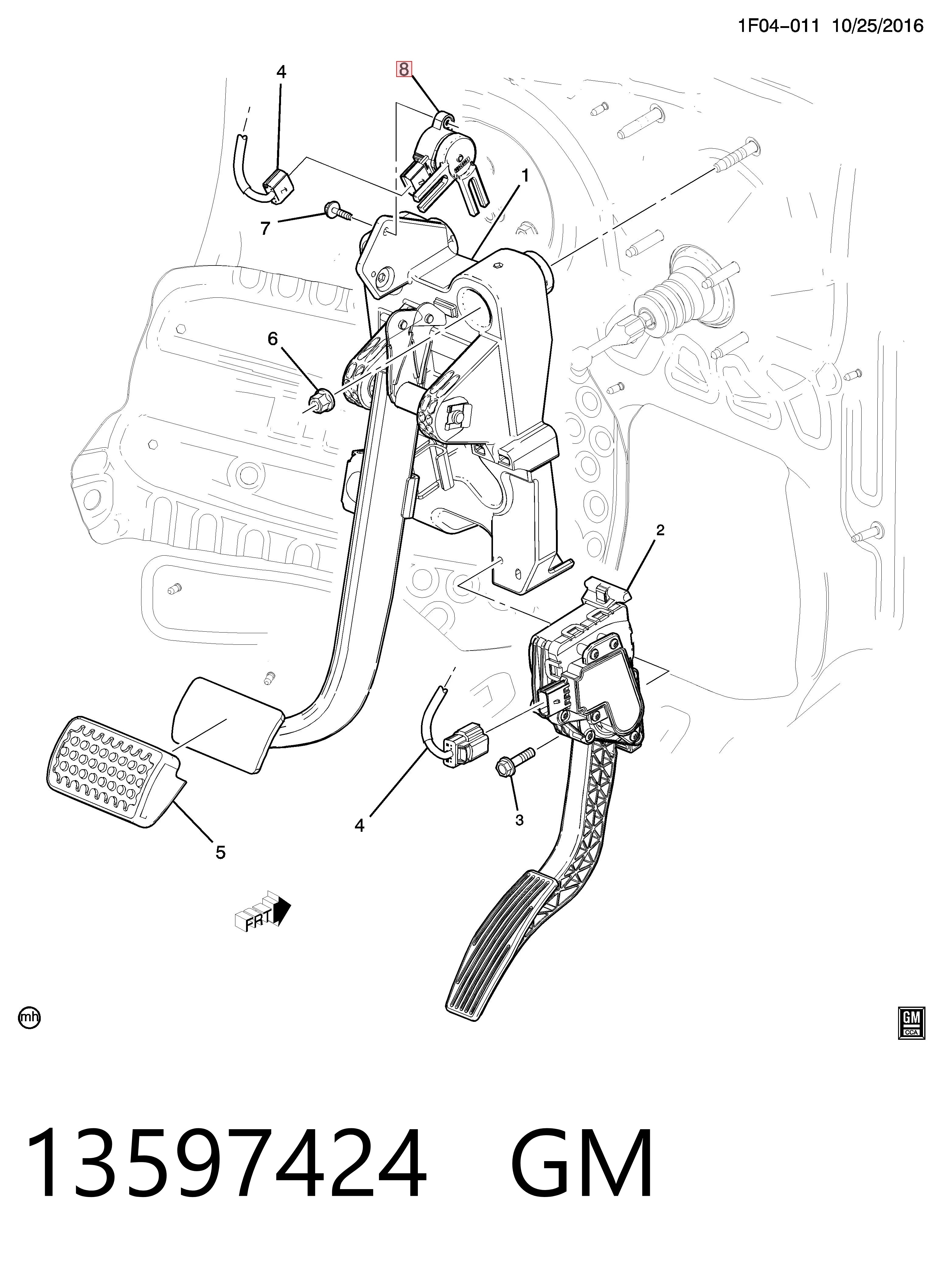 Купити 13597424 Peugeot/Citroen 