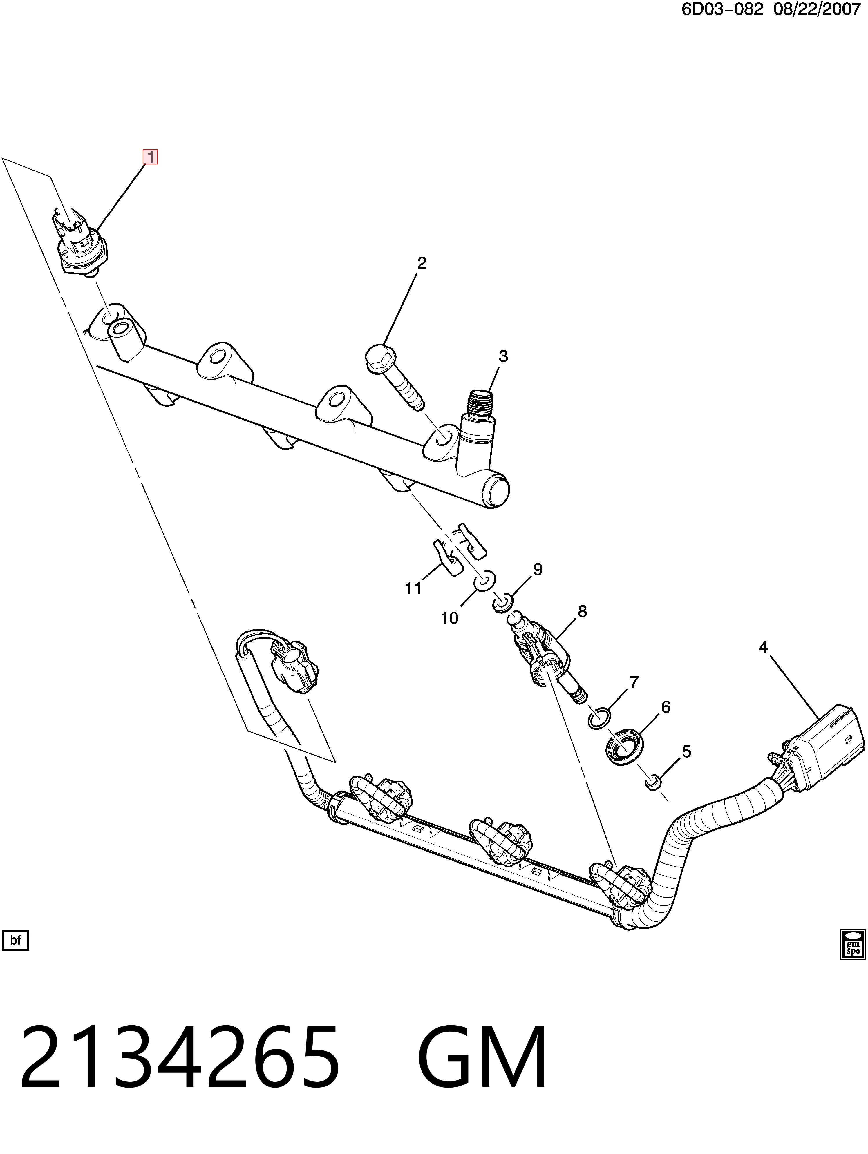 2134265 General Motors Манометри
