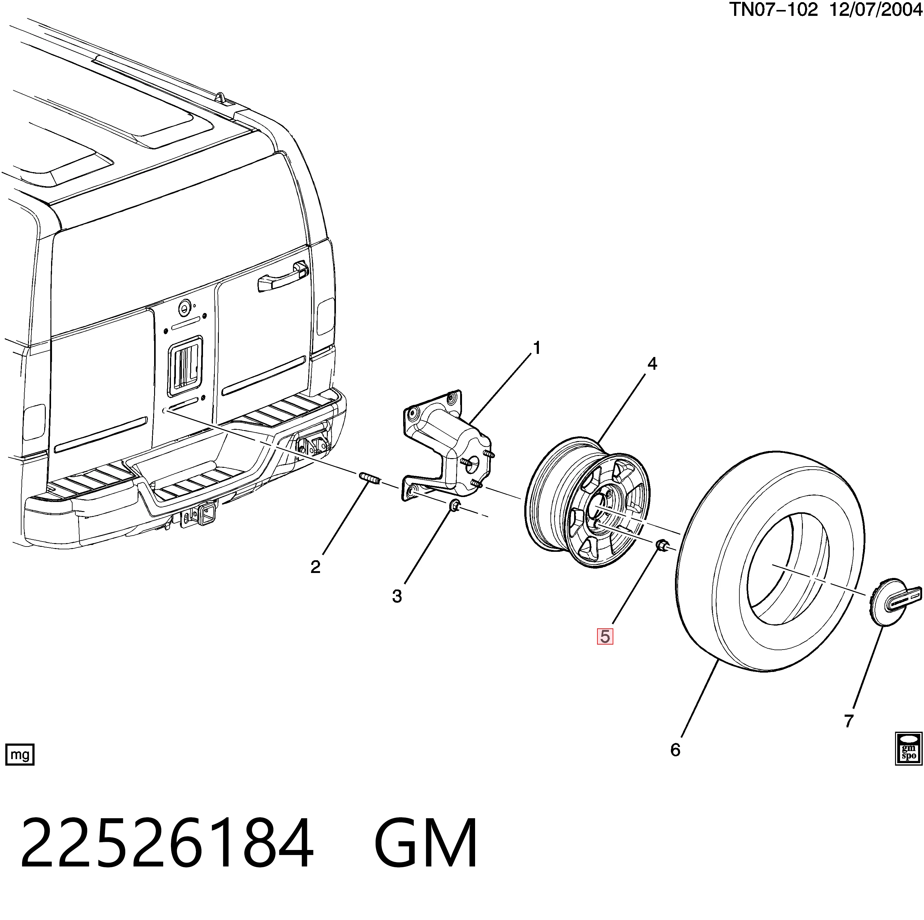 Гайка кріплення колеса Opel Mokka I позашляховик (J13) (2012 - 2019) ціна, від 2.08 USD