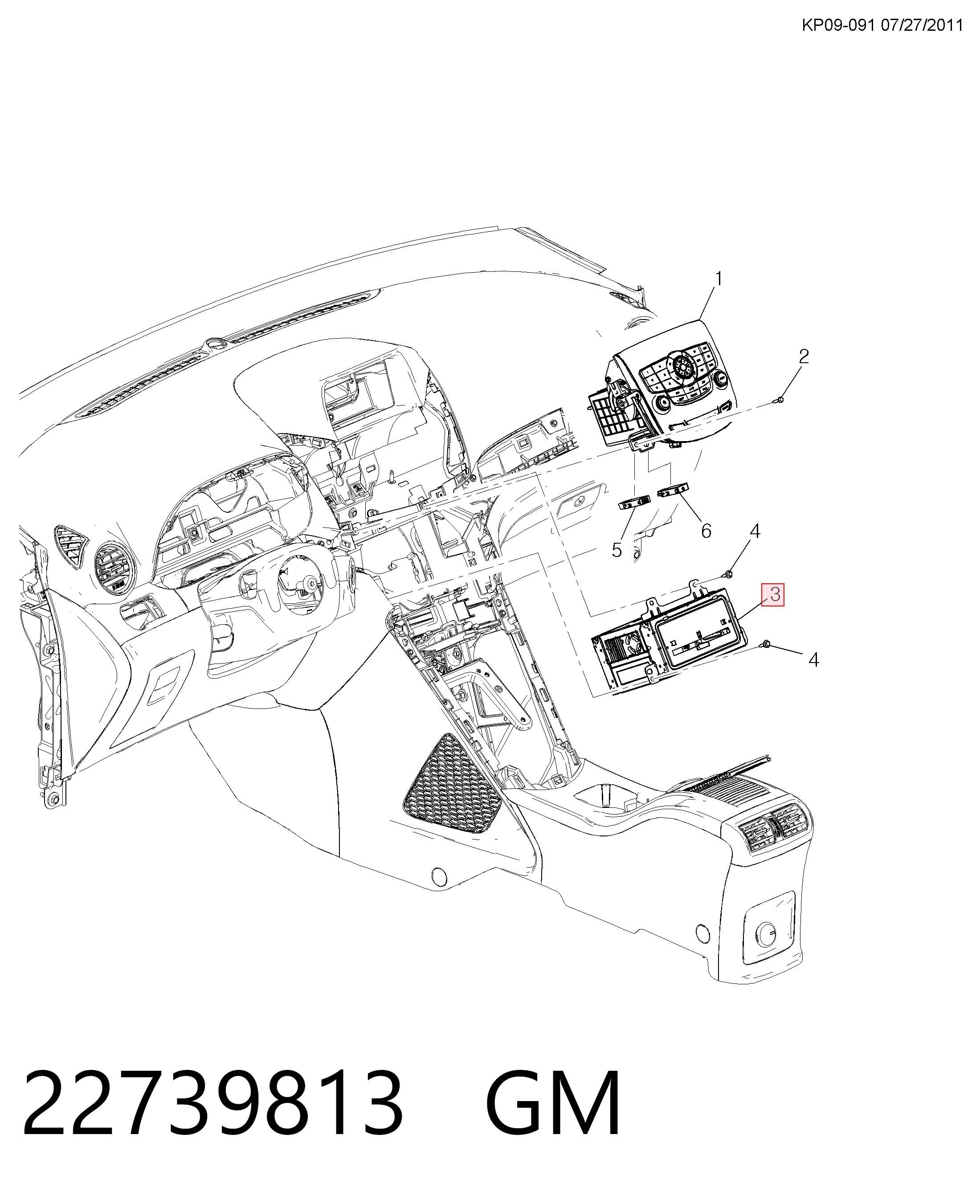 Магнітола (радіо AM/FM) Opel 22790015 ціна, від 40.78 USD
