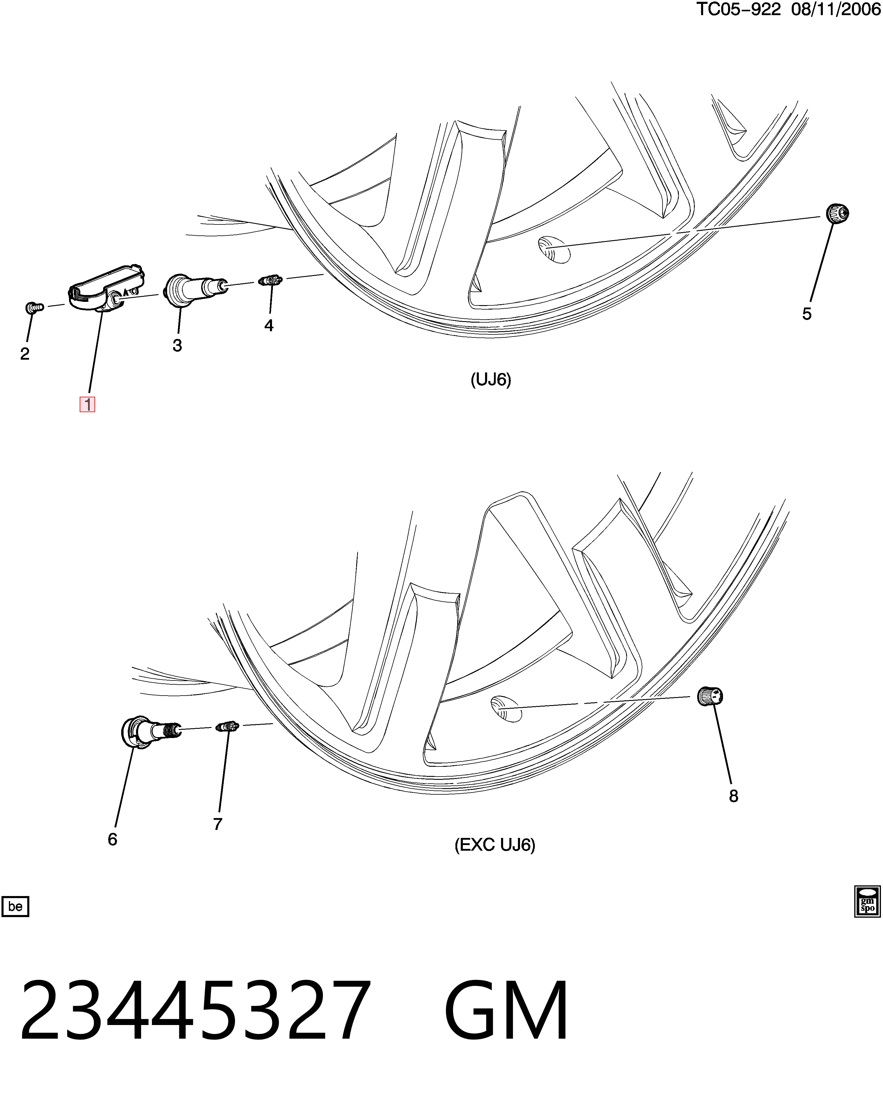 Манометр повітряний Opel 23445327 ціна, від 23.90 USD