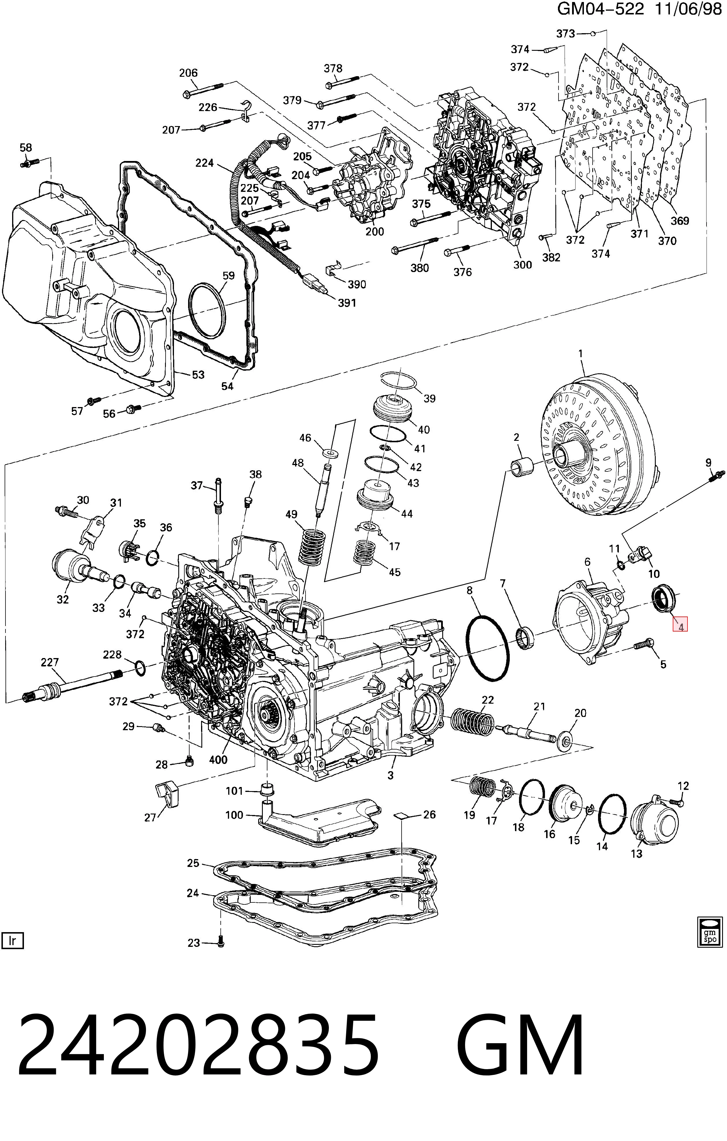 Сальник приводу 13099D3011 CRB
