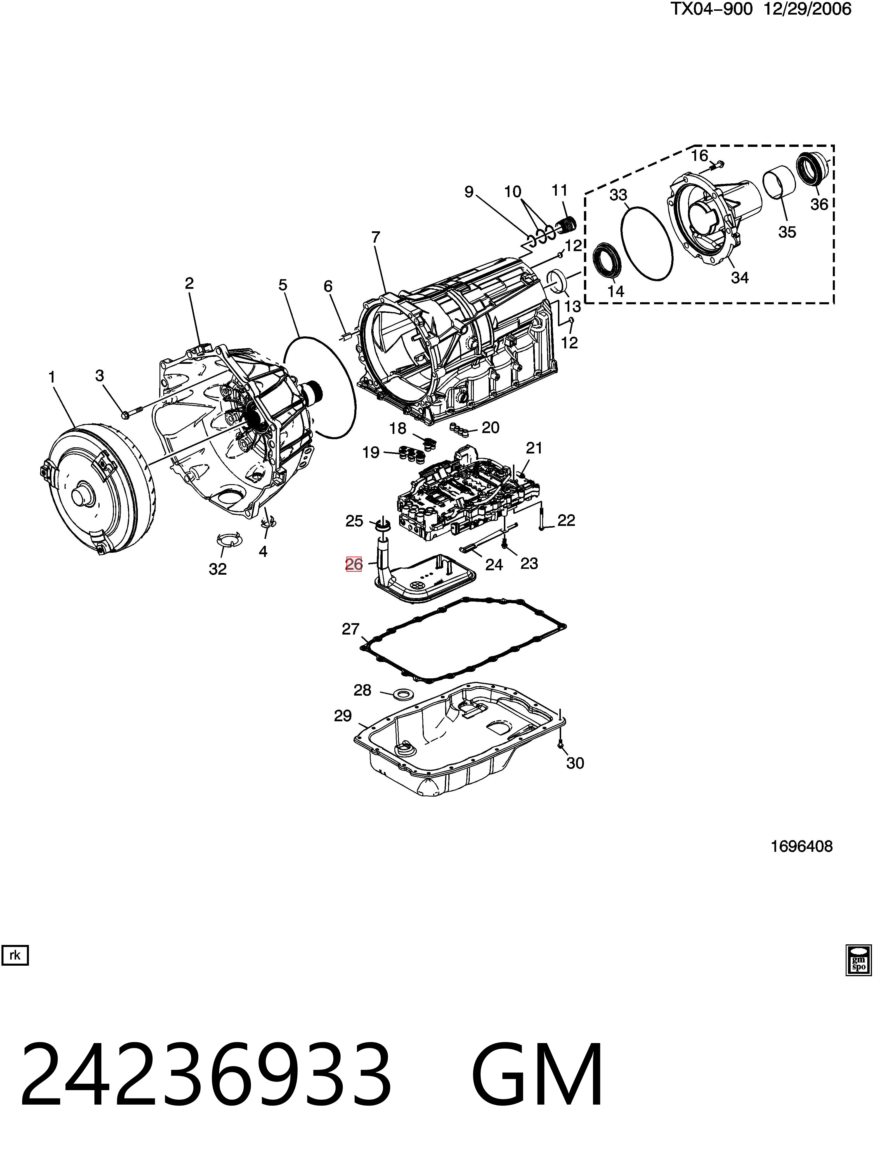 24236933 General Motors Масло в коробку автомат