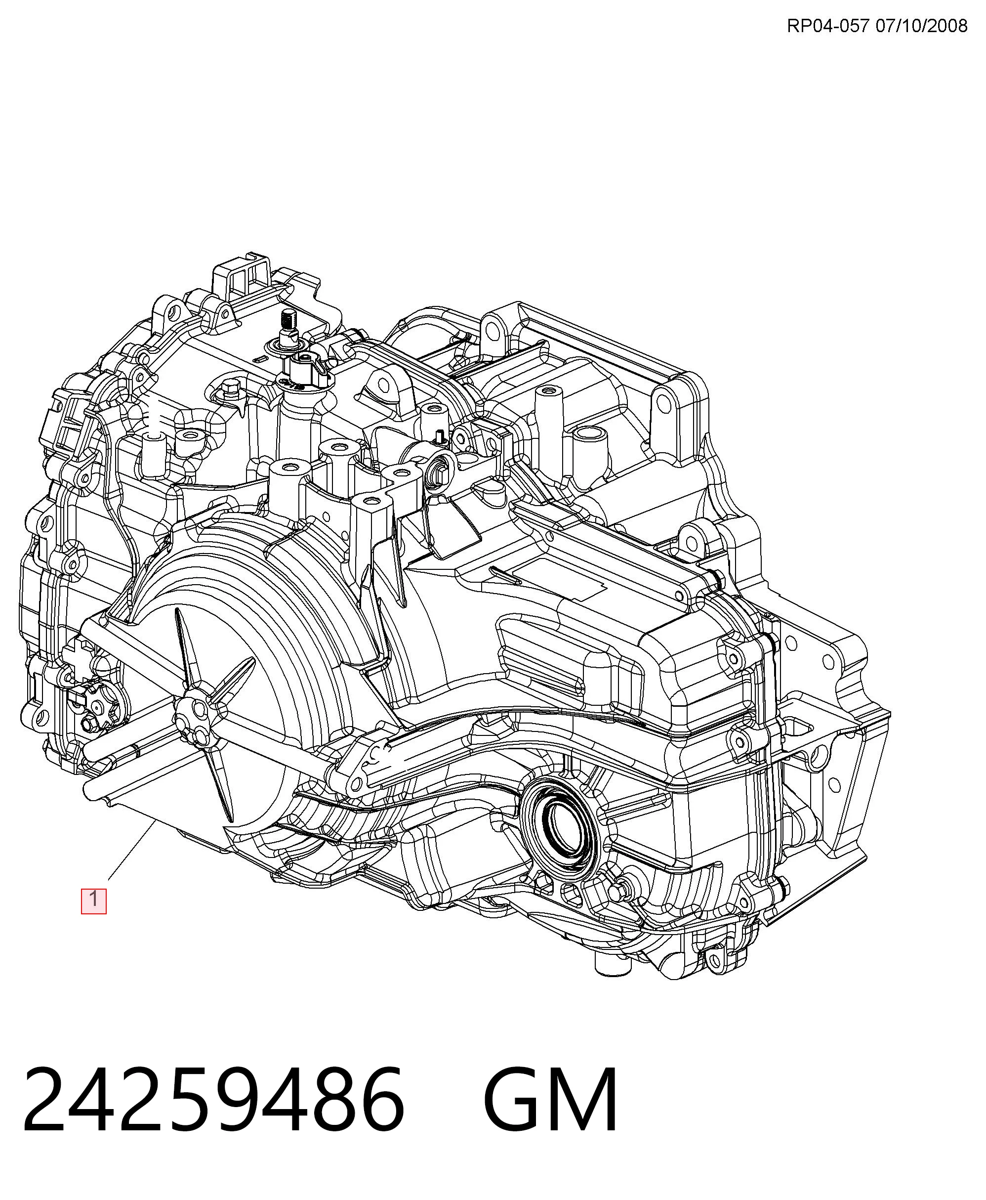 Коробка передач автомат Peugeot/Citroen 24284061 ціна, від 1251.39 USD