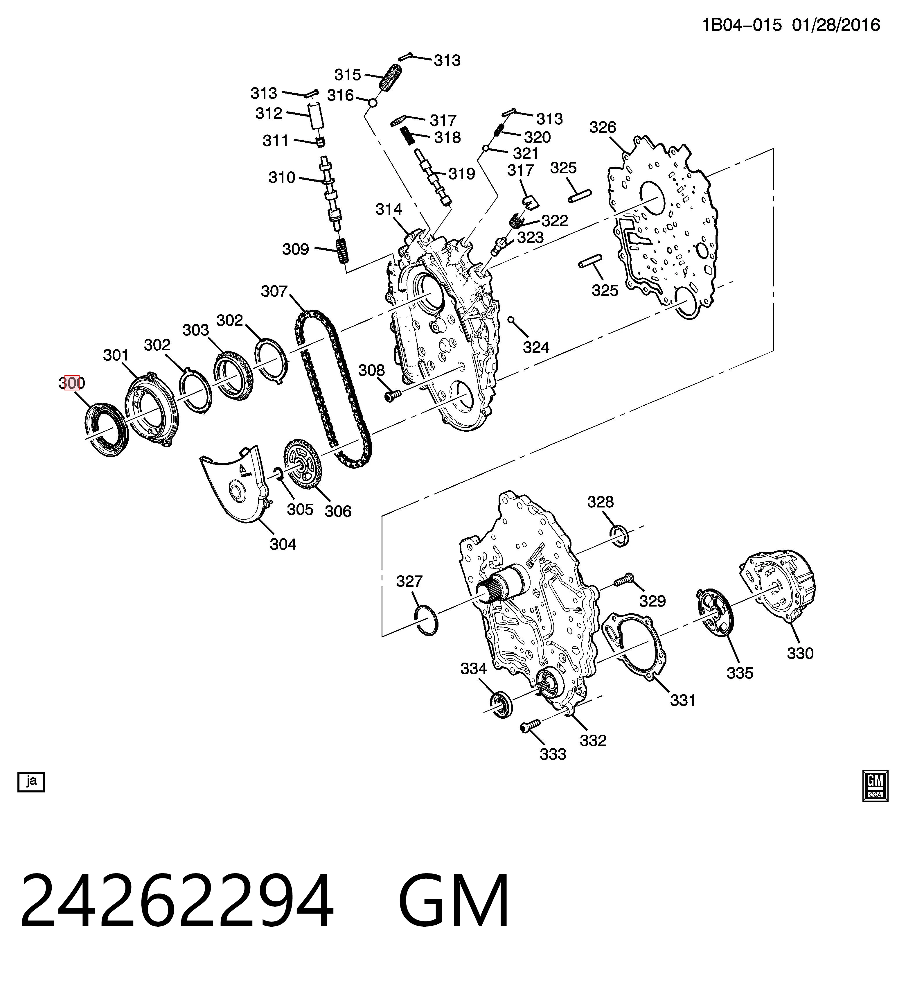 Купити 24262294 Opel 