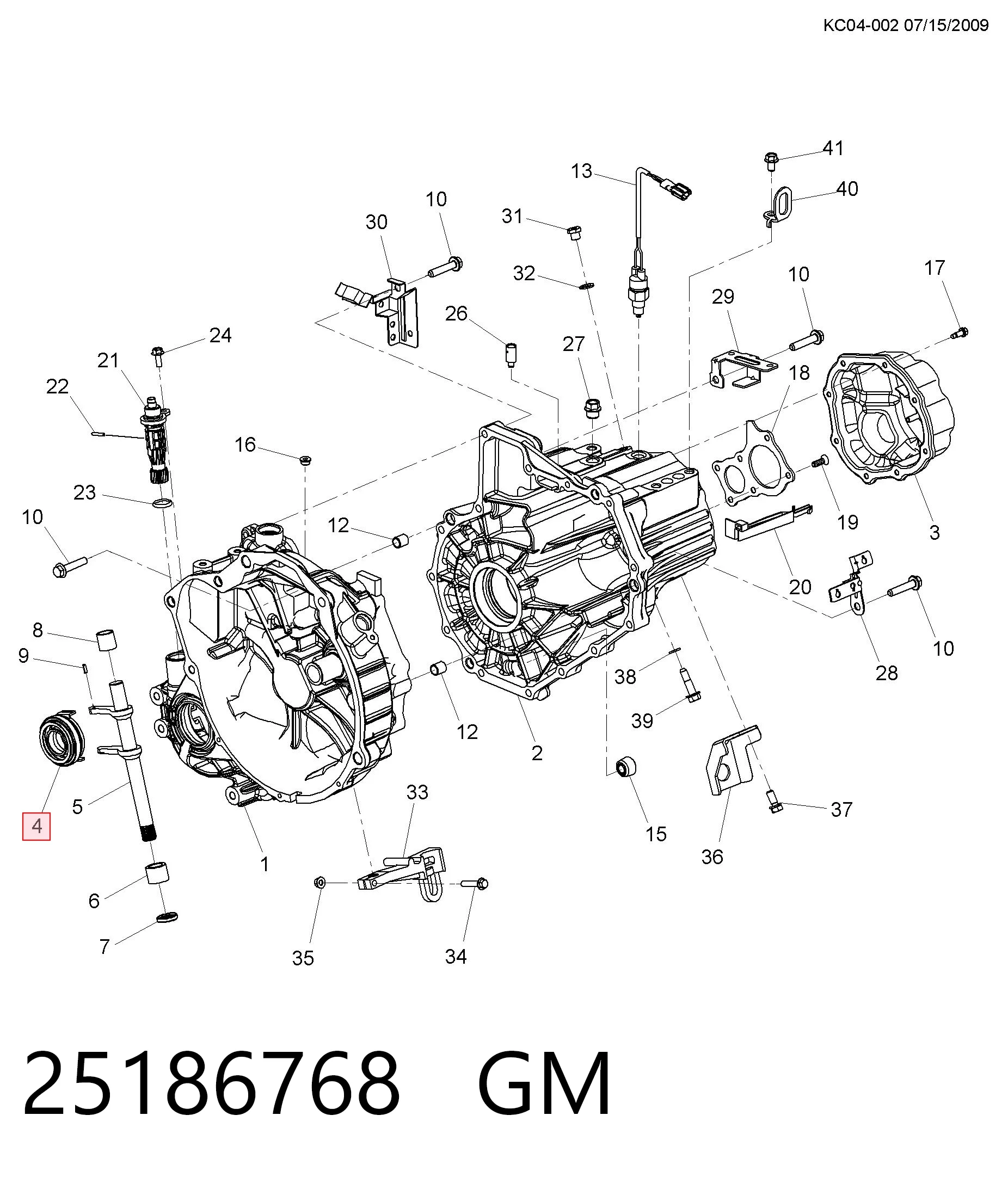 Вижимний підшипник 96518531 Seco