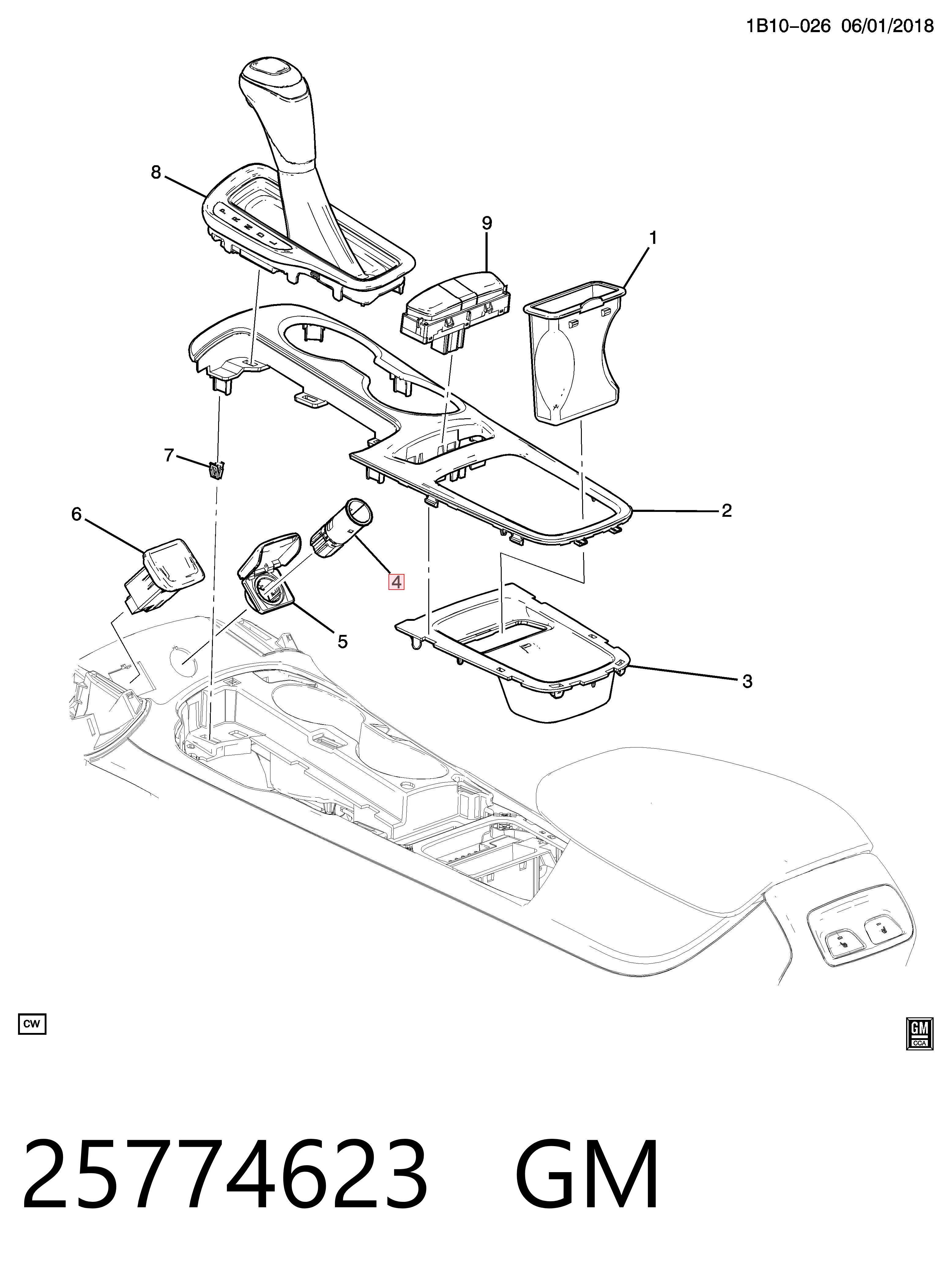 25774623 General Motors Розетка запальнички
