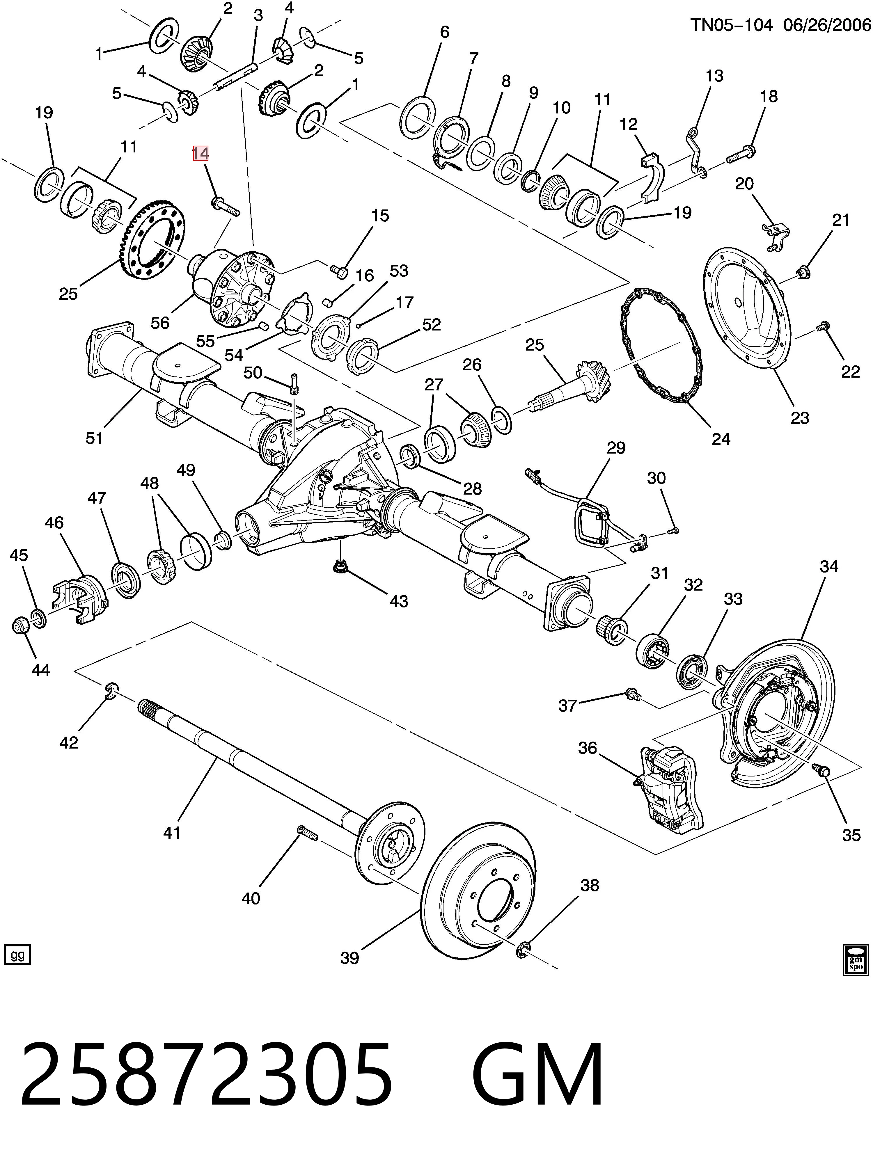 14056196 Opel 